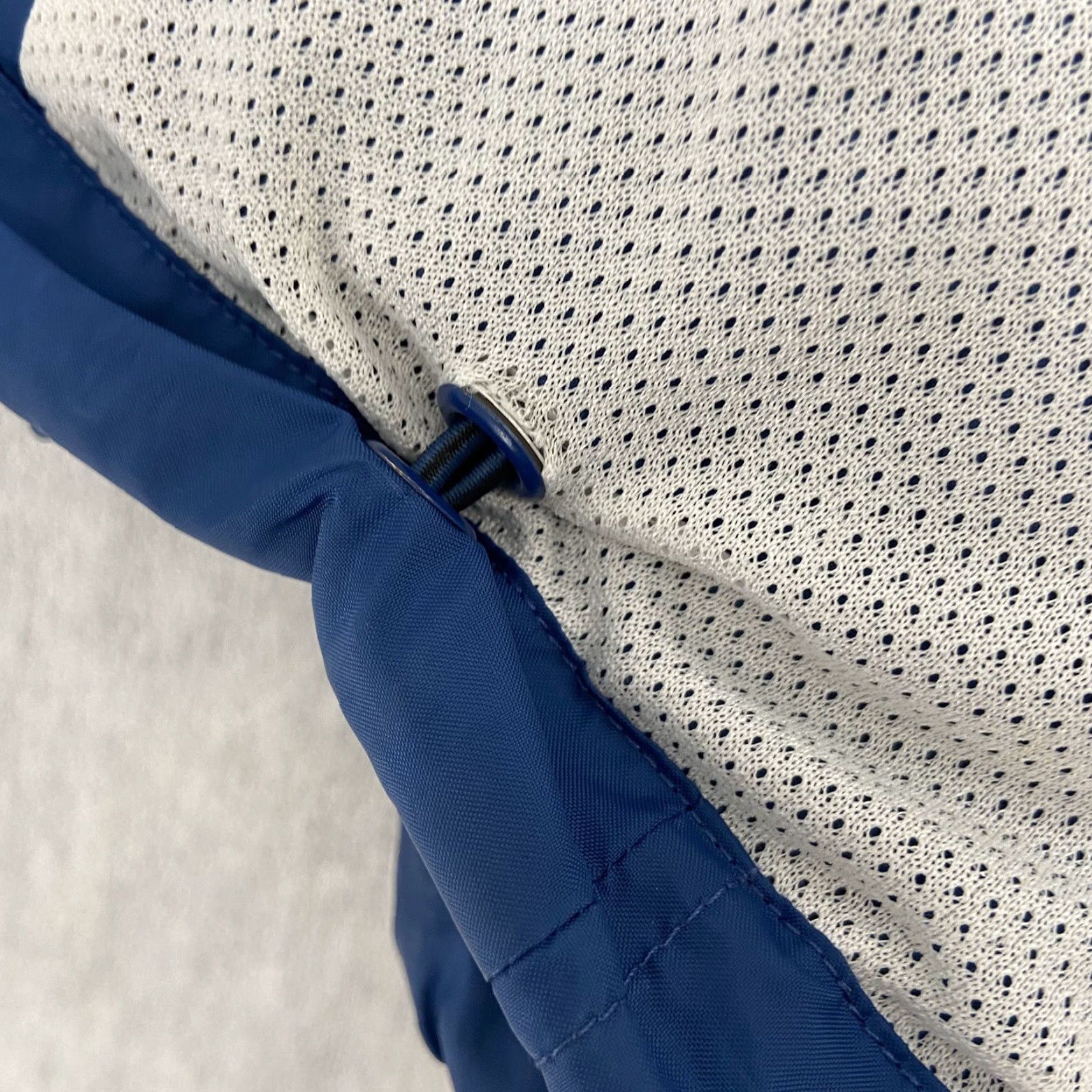 Nike VINTAGE Nike Jacket Womens Medium 8-10 Blue Mini Swoosh Lined Full Zip Stitch M Size M / US 6-8 / IT 42-44 - 7 Thumbnail