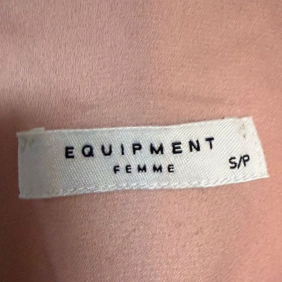 Equipment Equipment Femme Blush Pink Silk Camisole Top - Small Size S / US 4 / IT 40 - 9 Thumbnail