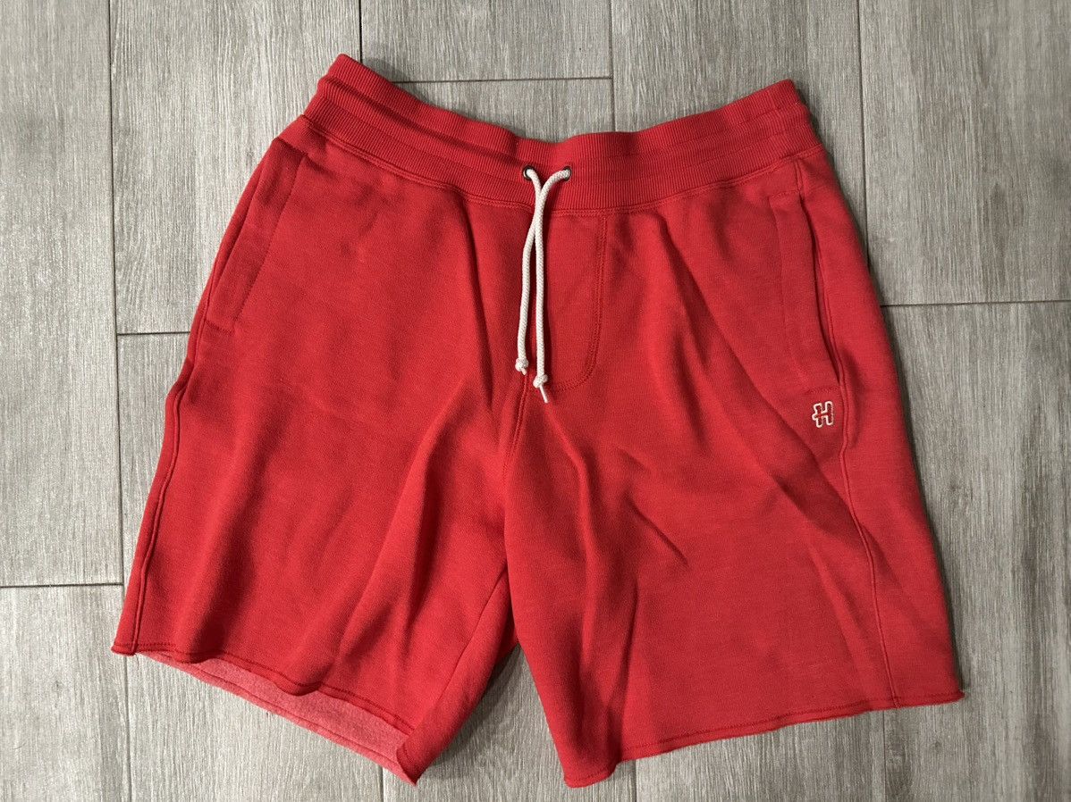 Homage Men's Homage Go-To Sweat Shorts Red Size L Large Used Size US 36 / EU 52 - 1 Thumbnail