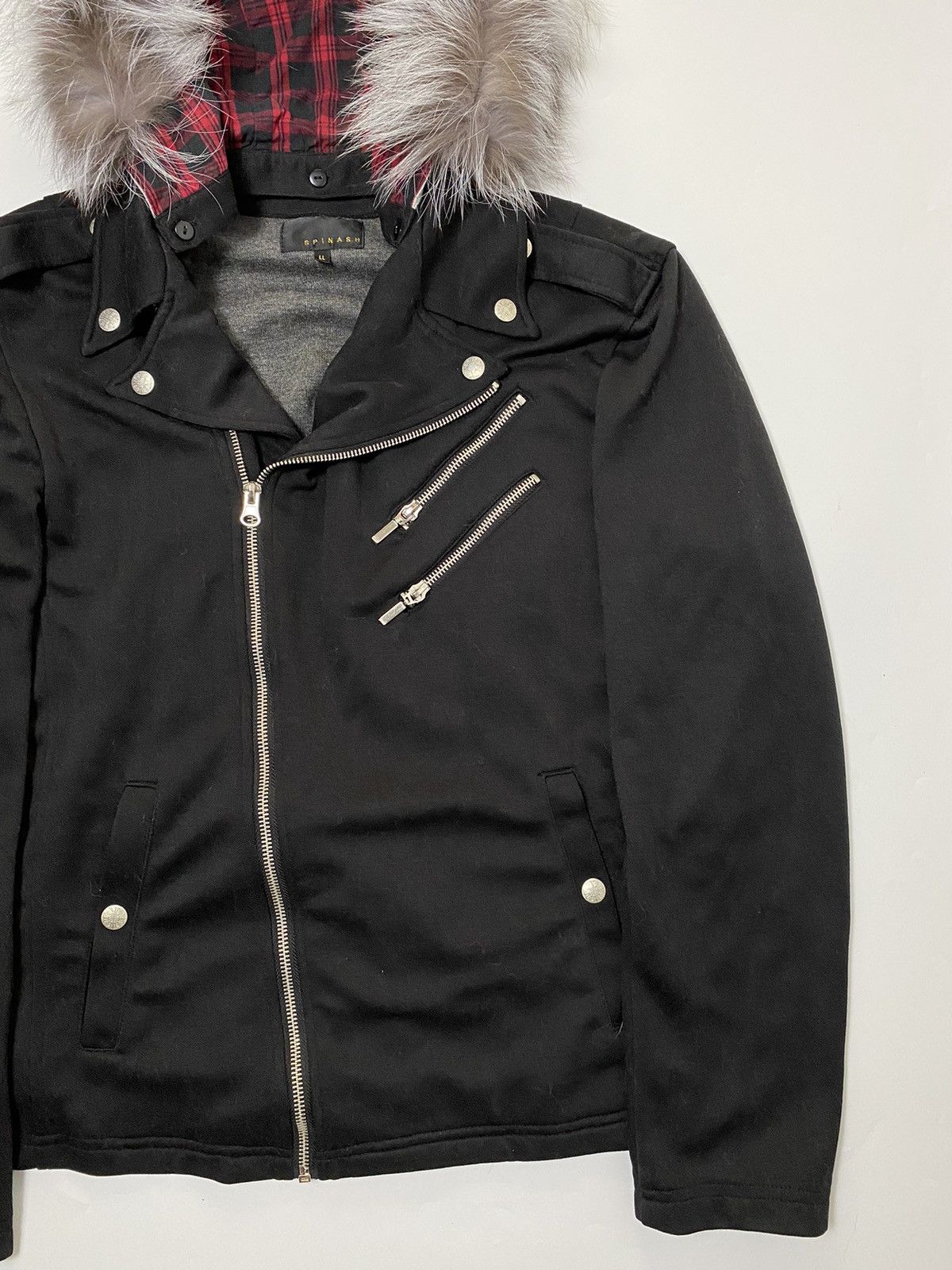 If Six Was Nine × Japanese Brand fur jacket spinash japan vkei style Size US L / EU 52-54 / 3 - 6 Thumbnail