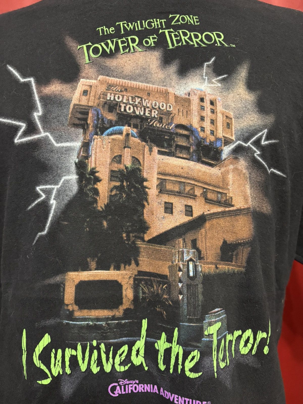 Universal Studios Vintage Universal Studios Tshirt 90’s Tower of Terror Size US L / EU 52-54 / 3 - 3 Thumbnail