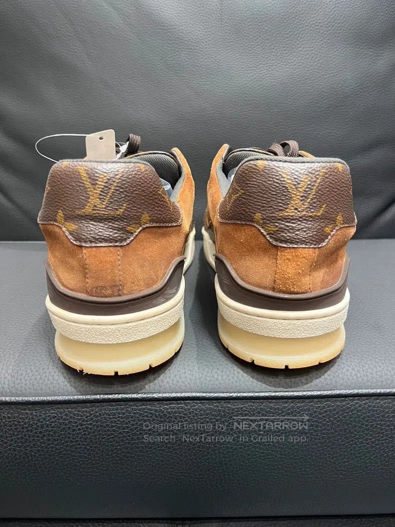 Louis Vuitton Louis Vuitton Monogram Full Print Trainer Sneakers. Size US 7.5 / EU 40-41 - 3 Thumbnail
