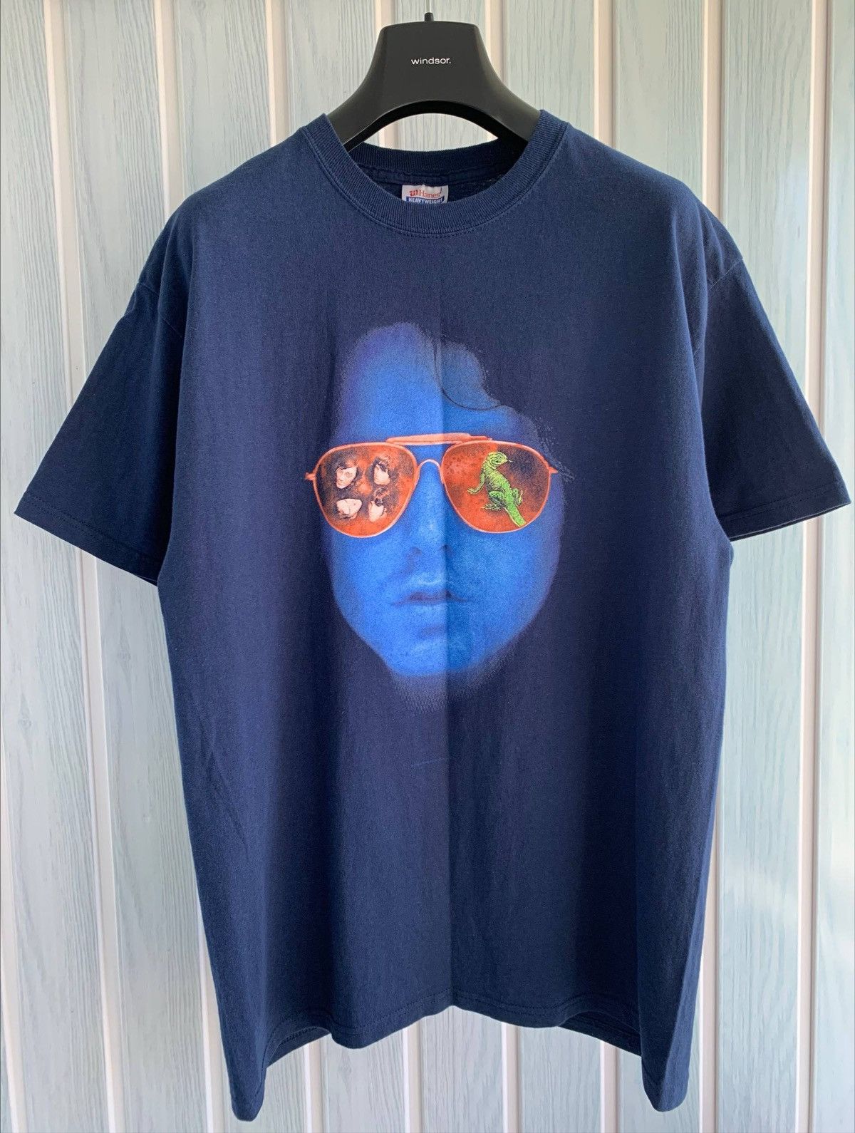 Hanes Vintage 1999 The Doors Lizard King Preshrunk Hanes T-Shirt Size US L / EU 52-54 / 3 - 1 Thumbnail