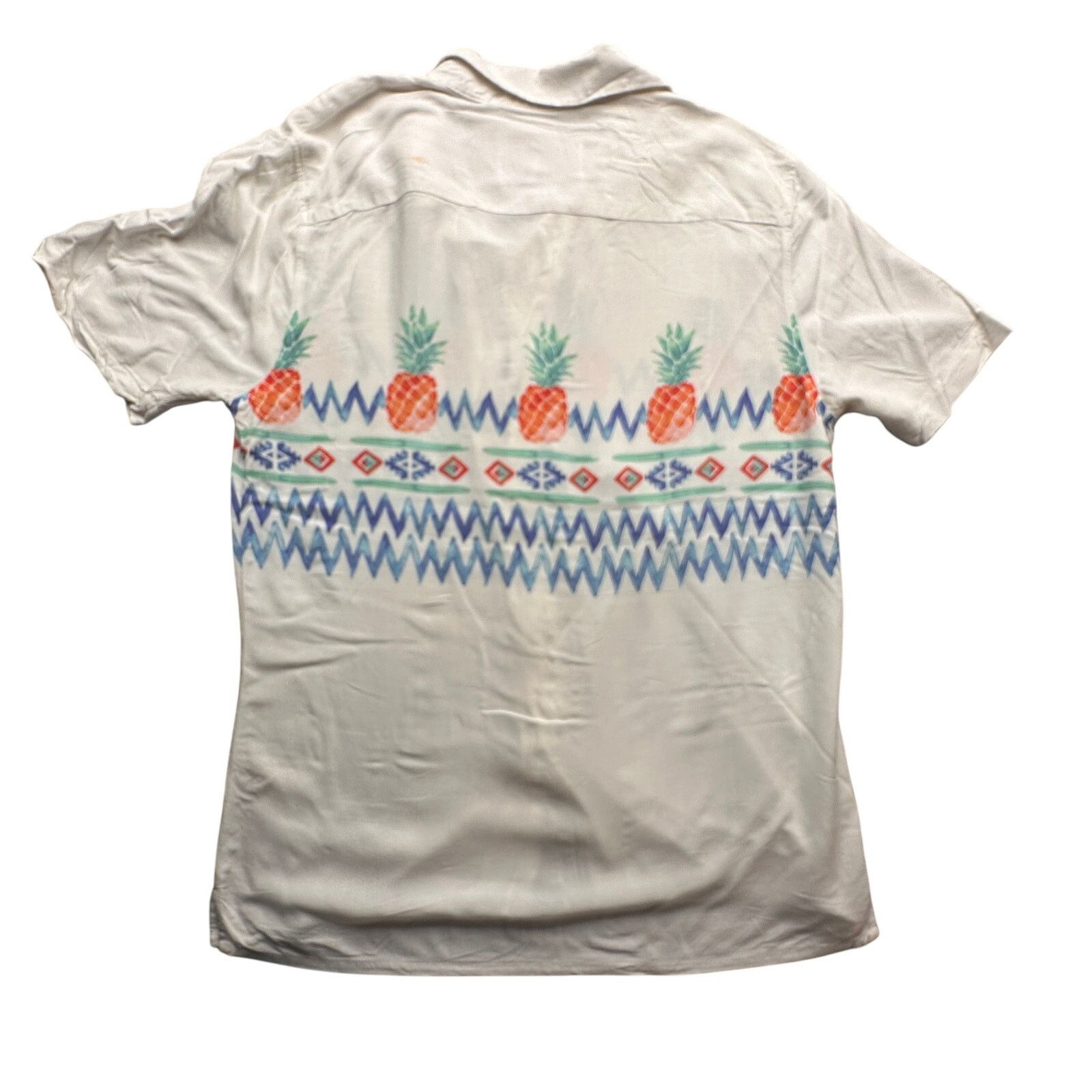Chubbies Chubbies The Nutter Short Sleeve Button Up Shirt Mens Medium Size US M / EU 48-50 / 2 - 8 Thumbnail