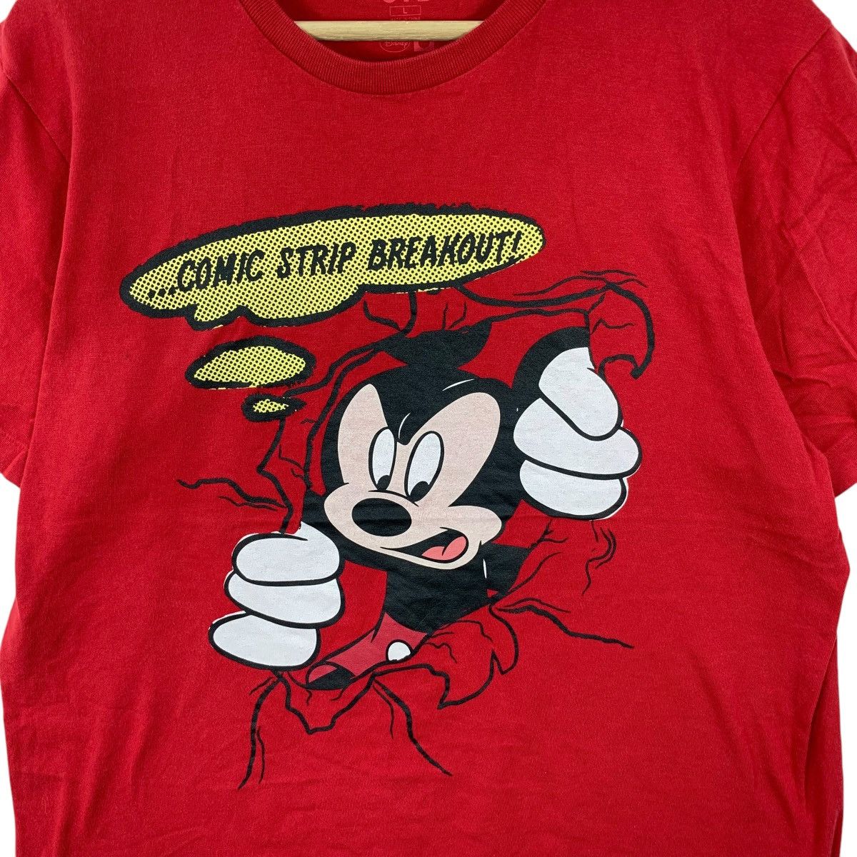 Uniqlo UNIQLO x MICKEY MOUSE x Roy Lichtenstein Comic Strip Tee Size L / US 10 / IT 46 - 4 Thumbnail