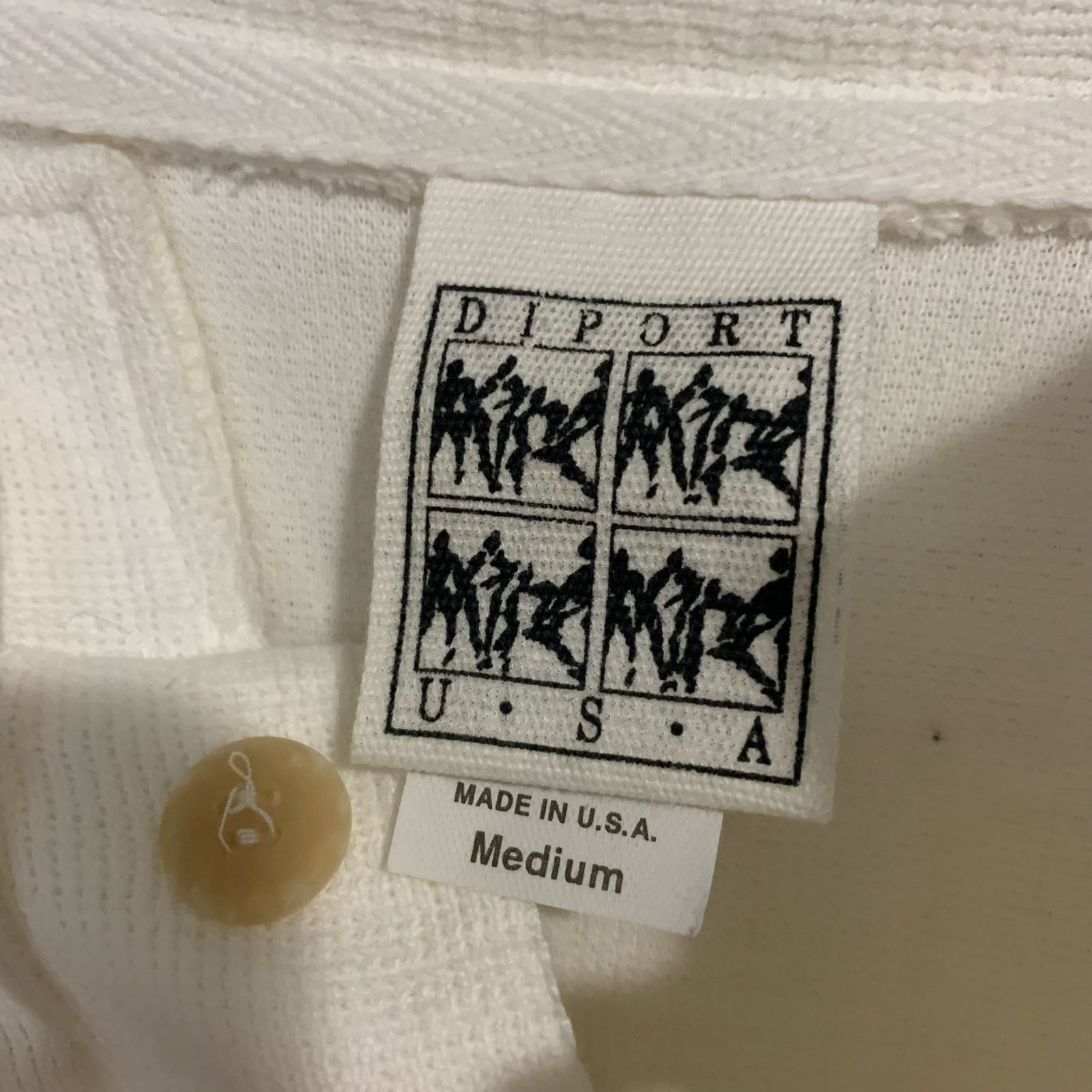 Vintage DIPORT USA Vintage La Jolla, Ca White Sweatshirt Size Medium Size US M / EU 48-50 / 2 - 4 Thumbnail