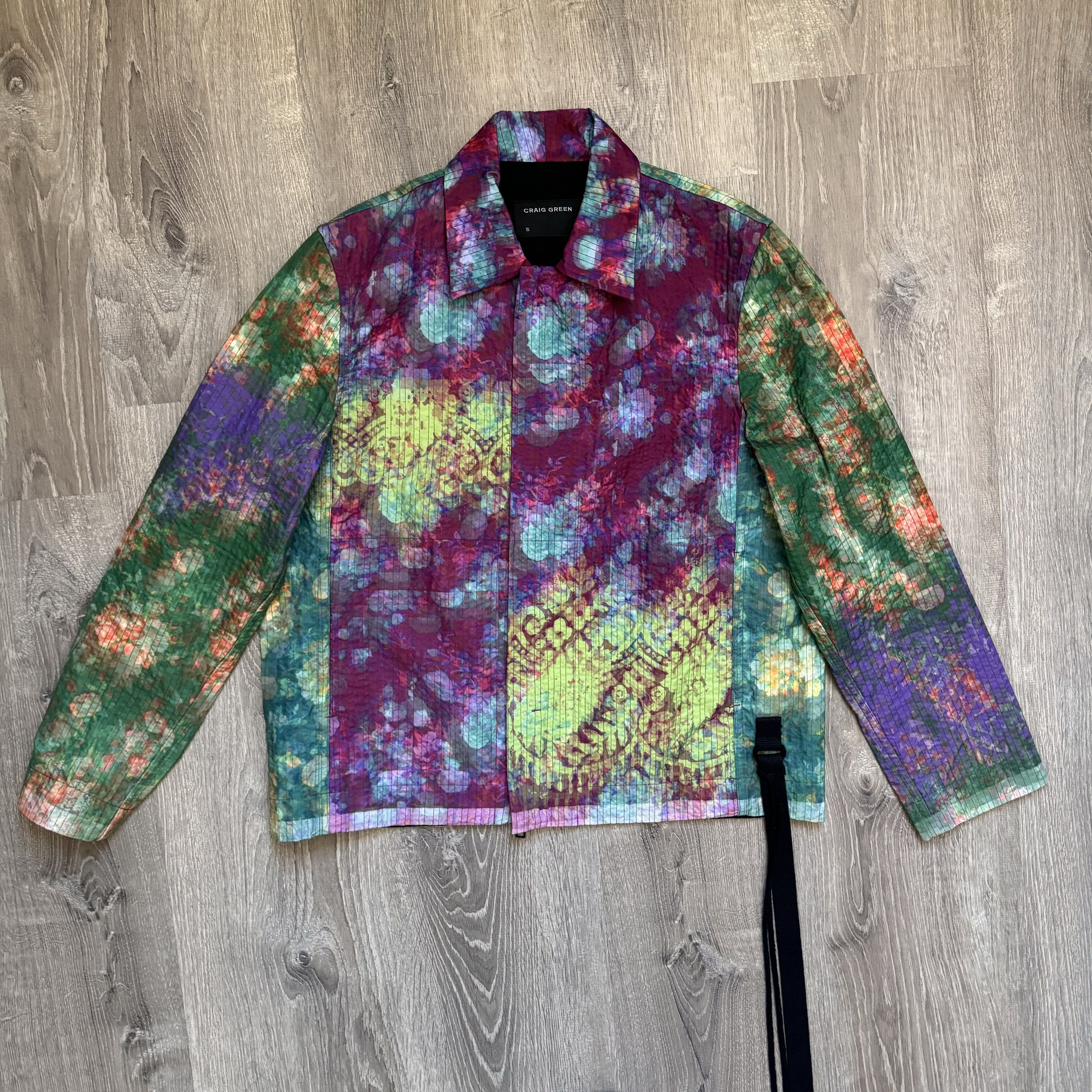 Pre-owned Craig Green Vibrating Floral Work Jacket