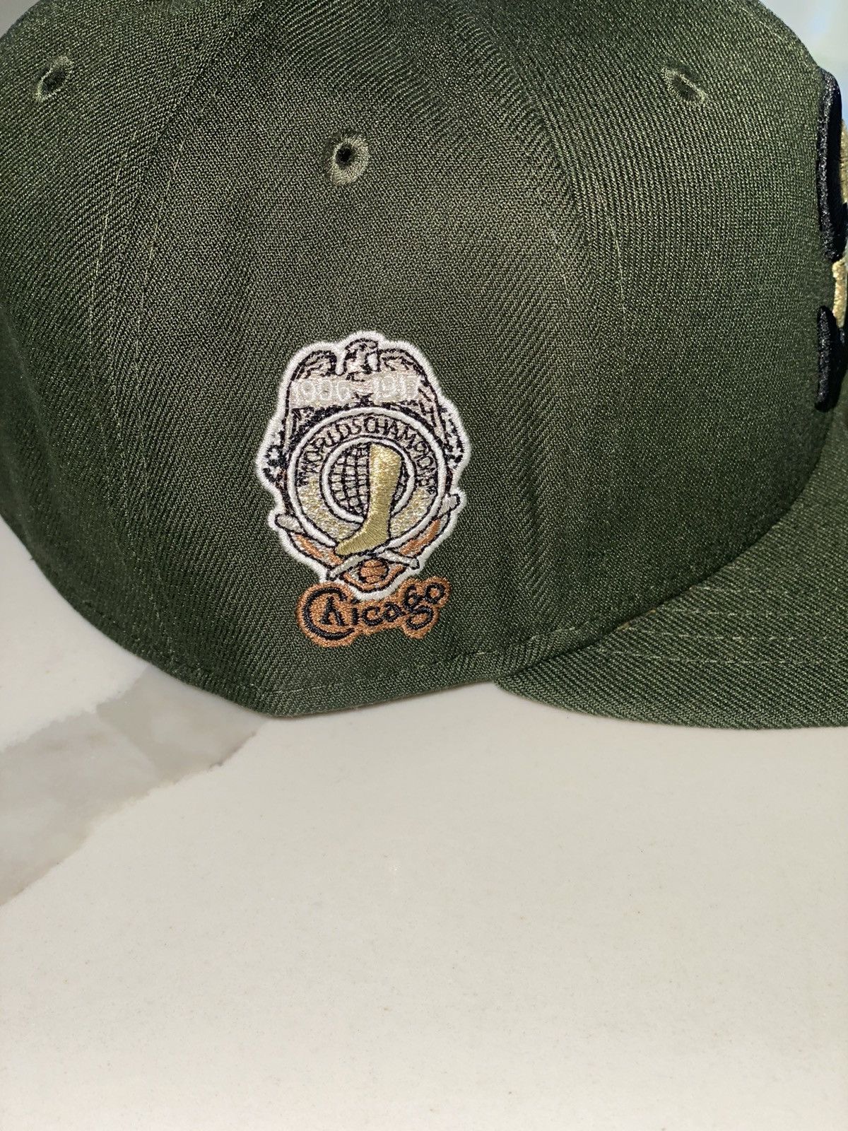 Cooperstown Collection Champagne Chicago White Sox fitted 7 3/8 Size 38 - 4 Thumbnail