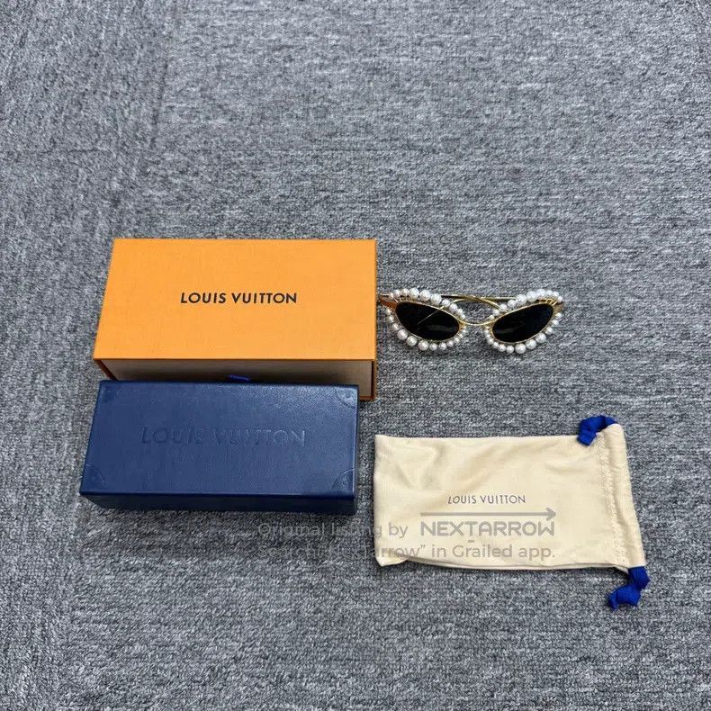 Louis Vuitton Louis Vuitton Show style pearl sunglasses Size ONE SIZE - 1 Thumbnail