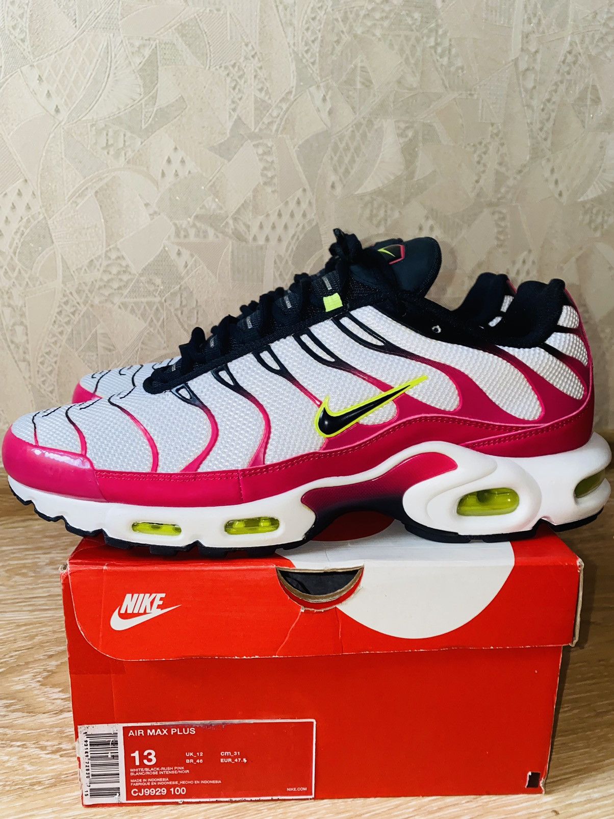 Nike × Supreme NikeLab Air Max Tn Plus 2019 Skepta Bw Size US 13 / EU 46 - 2 Thumbnail