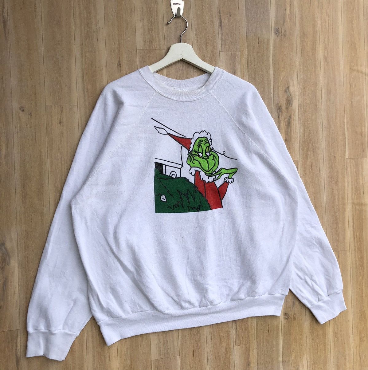 Vintage Vintage The Grinch Men’s Pullover Sweatshirt Size US L / EU 52-54 / 3 - 2 Thumbnail