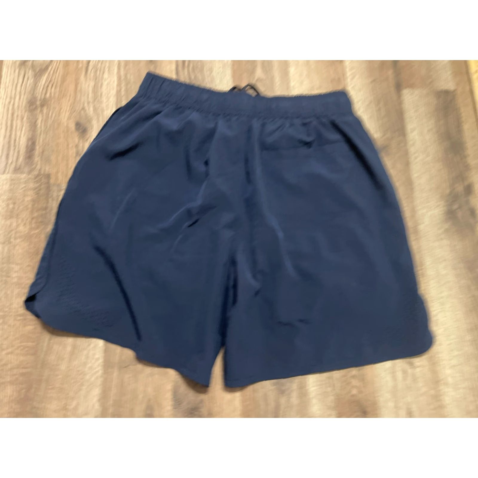 Vintage Legend Shorts, Men's Large, Blue, Tie Waist, Athletic Wear Size US 33 - 2 Thumbnail