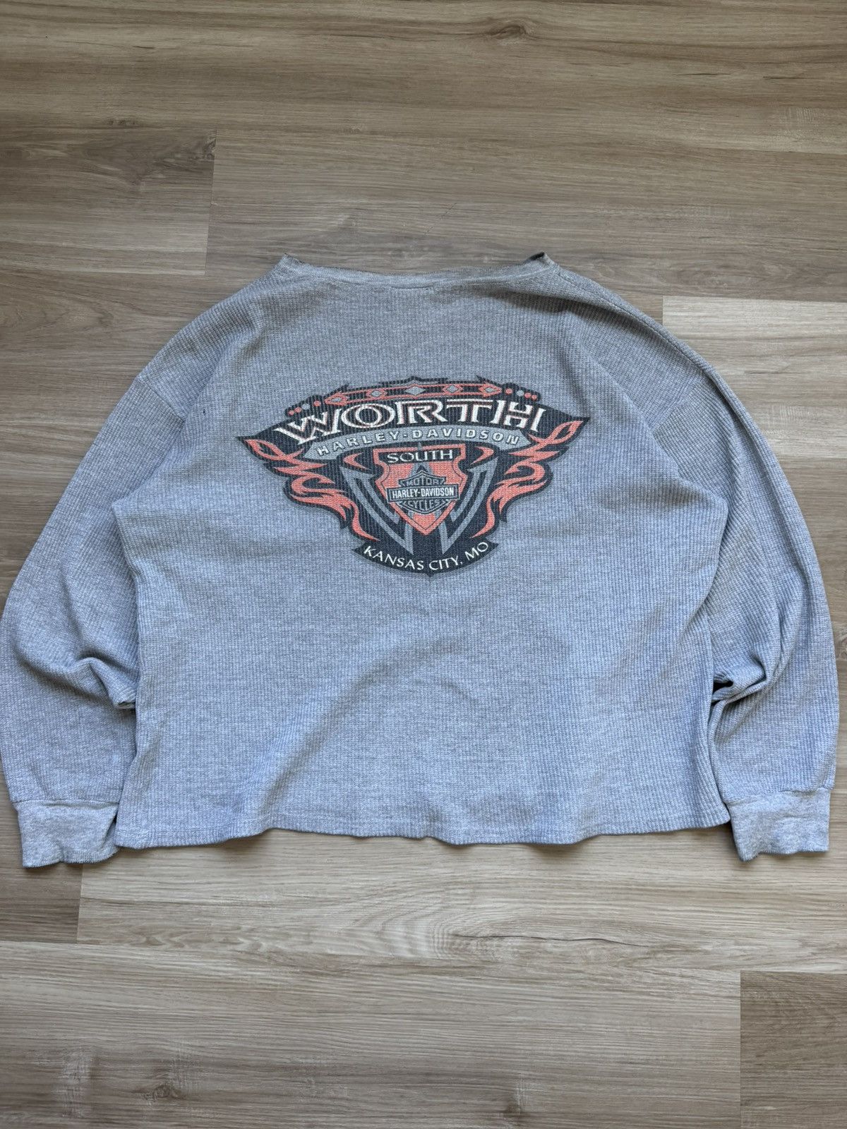 Harley Davidson Vintage Harley Davidson thermal Size US L / EU 52-54 / 3 - 4 Thumbnail