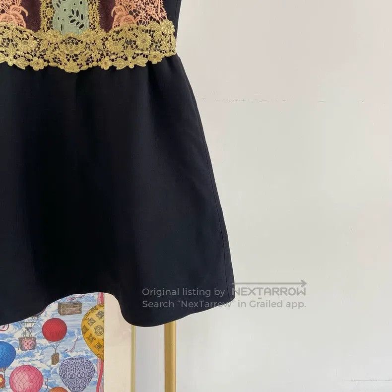 Valentino Valentino Embroidered dress Size S / US 4 / IT 40 - 4 Thumbnail