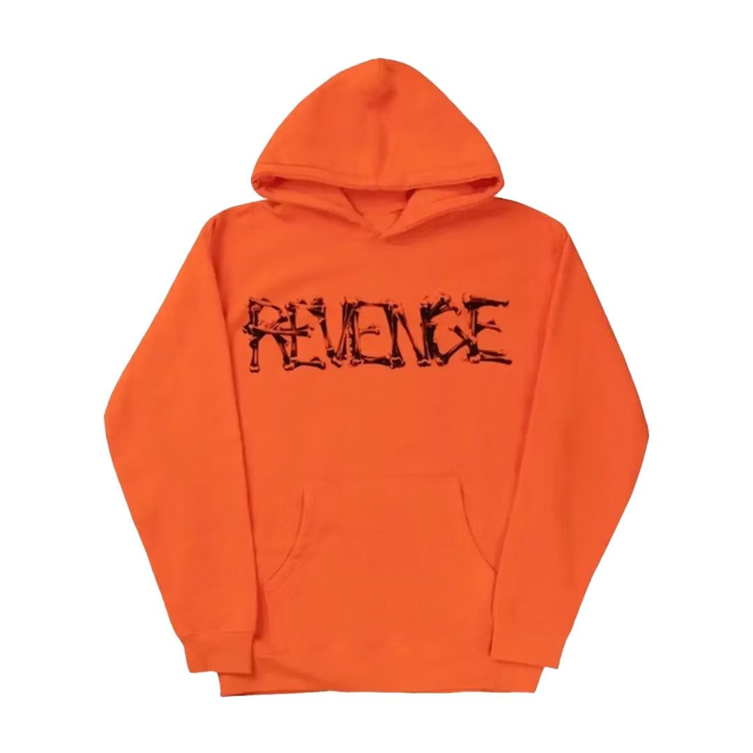 Revenge Durk Bones Hoodie Orange Size US XXL / EU 58 / 5 - 1 Thumbnail