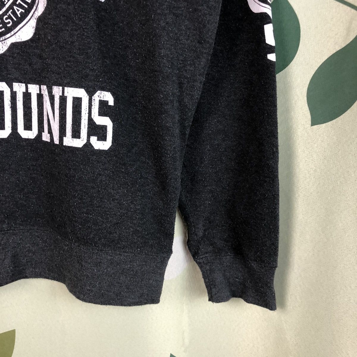 Japanese Brand R.Z.B Grey Hounds Grey Sweatshirt #7469 Size US M / EU 48-50 / 2 - 9 Thumbnail