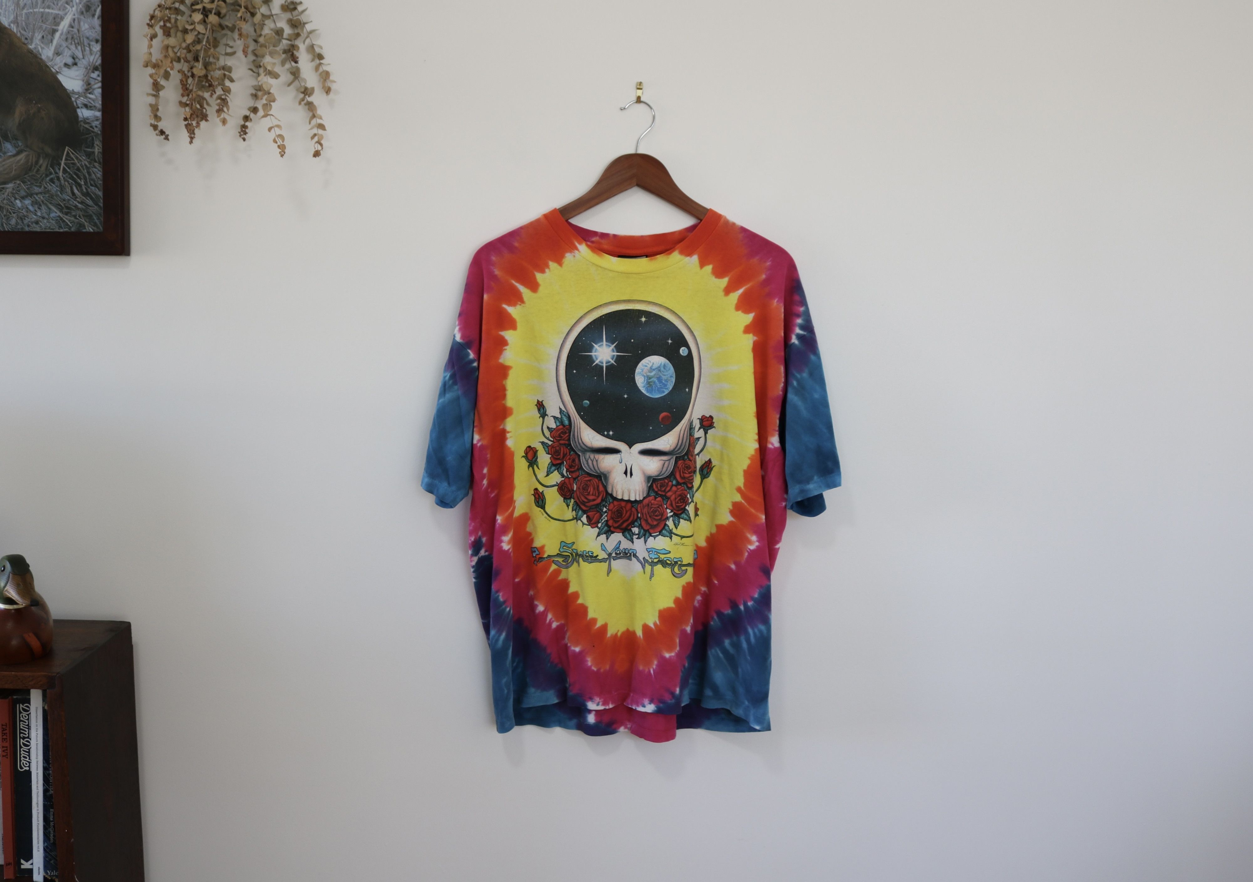 image of Band Tees x Grateful Dead Vintage 1992 Liquid Blue Grateful Dead Tee in Tye Dye, Men's (Size XL)