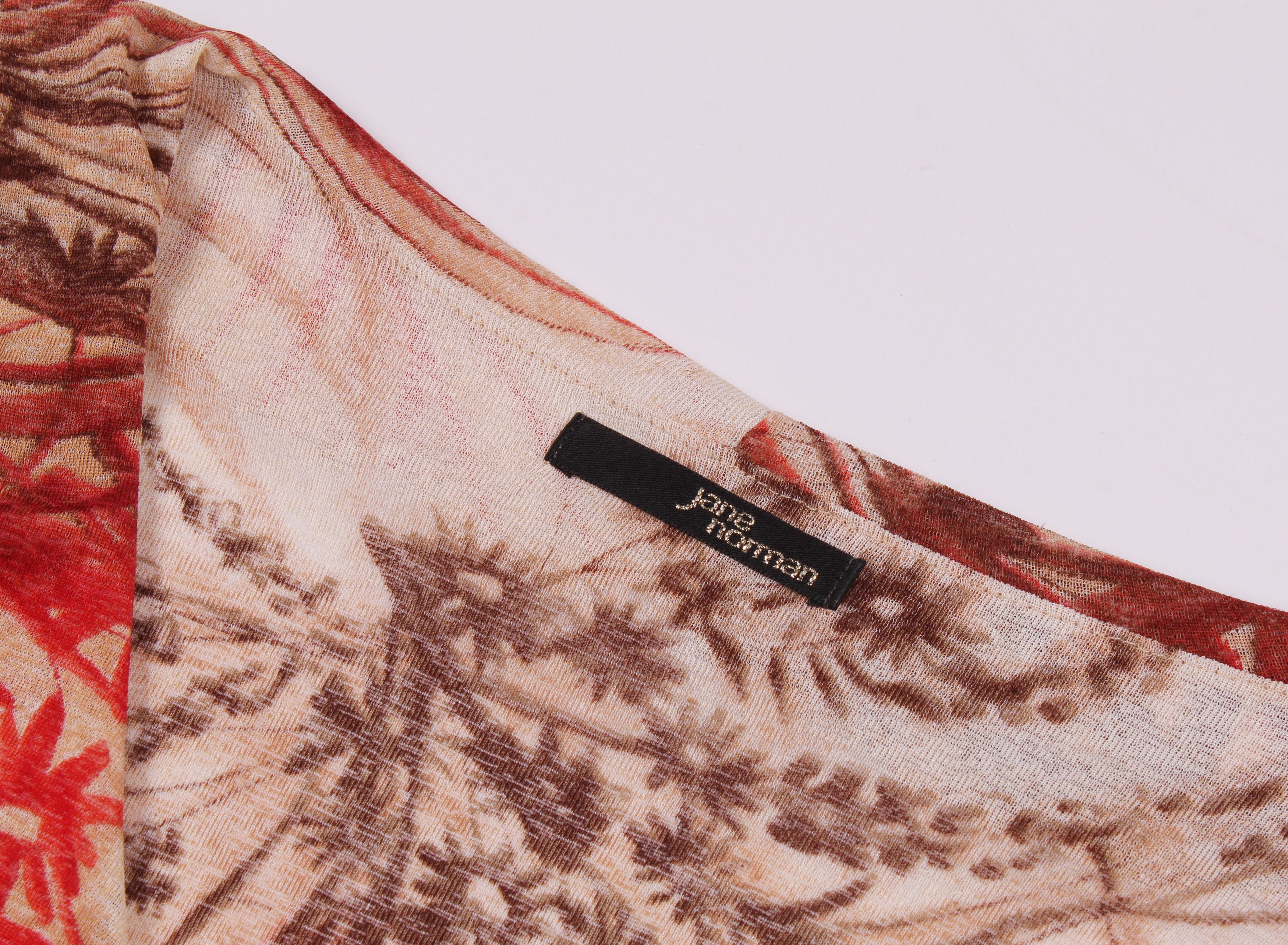 Other Vintage Y2K Mesh Flora Printed Blouse Top Size S / US 4 / IT 40 - 8 Thumbnail
