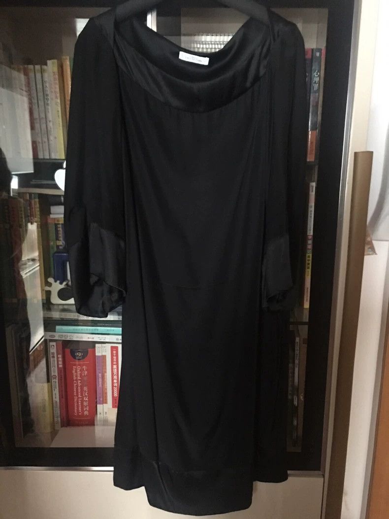 Versace Versace Mulberry silk long dress Size M / US 6-8 / IT 42-44 - 1 Thumbnail