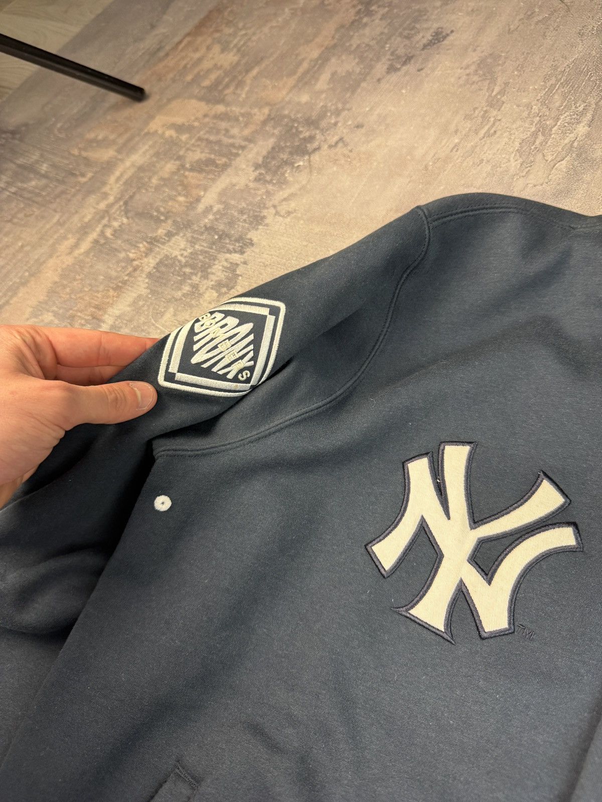 Nike Vintage Nike New York Yankees Bomber L Size US L / EU 52-54 / 3 - 5 Thumbnail