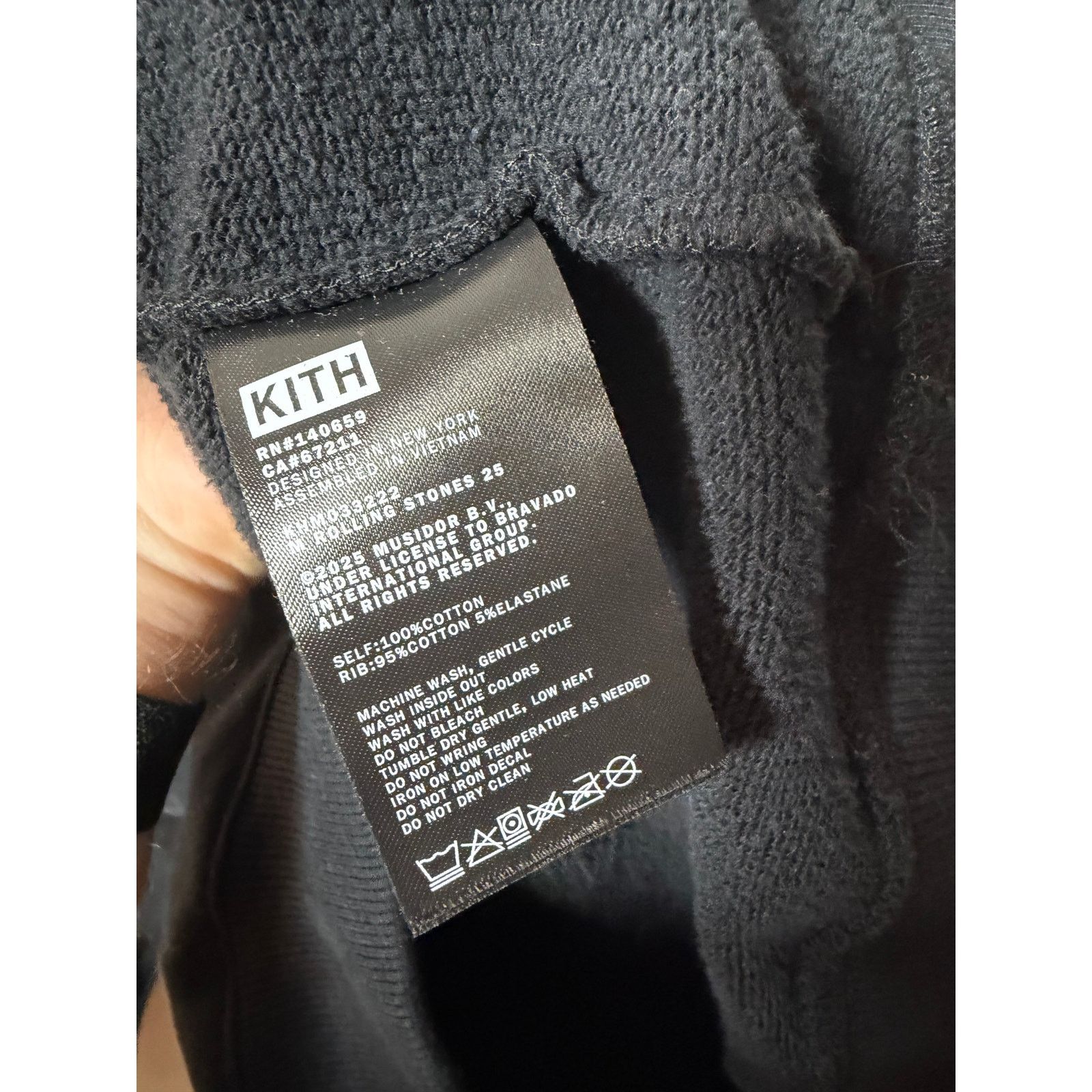 Kith Kith For The Rolling Stones Classic Logo Nelson Hoodie Size US M / EU 48-50 / 2 - 4 Thumbnail
