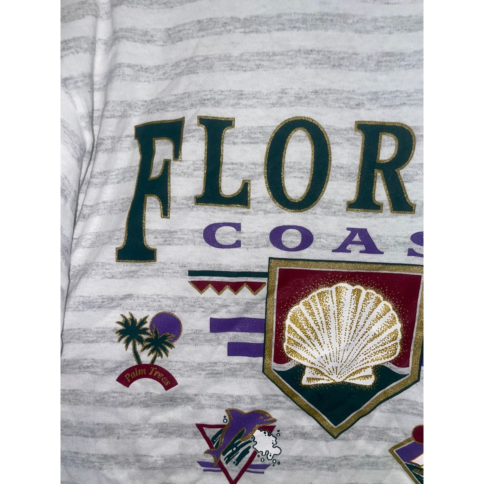 Vintage Vintage Florida Coast Shirt Beach Yacht Club Tee VTG 90s L Size US L / EU 52-54 / 3 - 2 Thumbnail