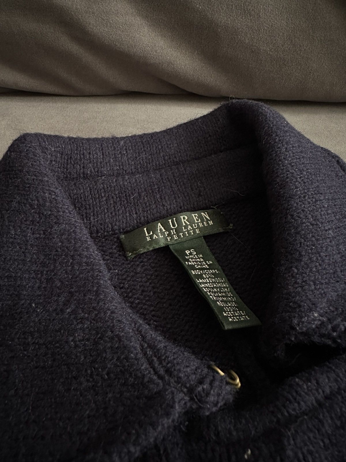 RRL Ralph Lauren 😍Wool Coat Lauren Ralph Lauren Petite Size S / US 4 / IT 40 - 5 Thumbnail
