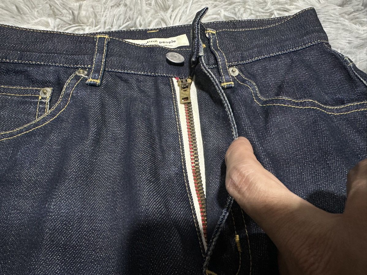 Japanese Brand 🔥Rare Beautiful People Selvedge Denim Extra Long Size US 26 / EU 42 - 8 Thumbnail