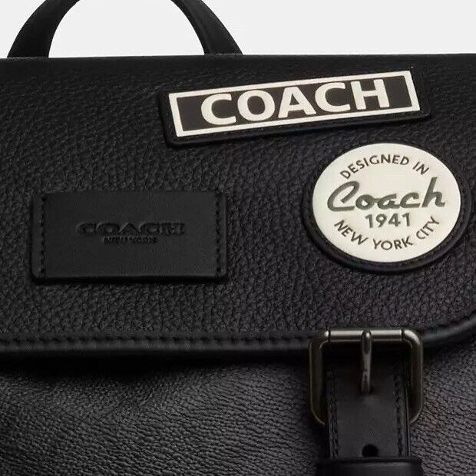 Coach NWT Limited Coach MEN's Sprint Backpack Signature Patches Size ONE SIZE - 3 Thumbnail