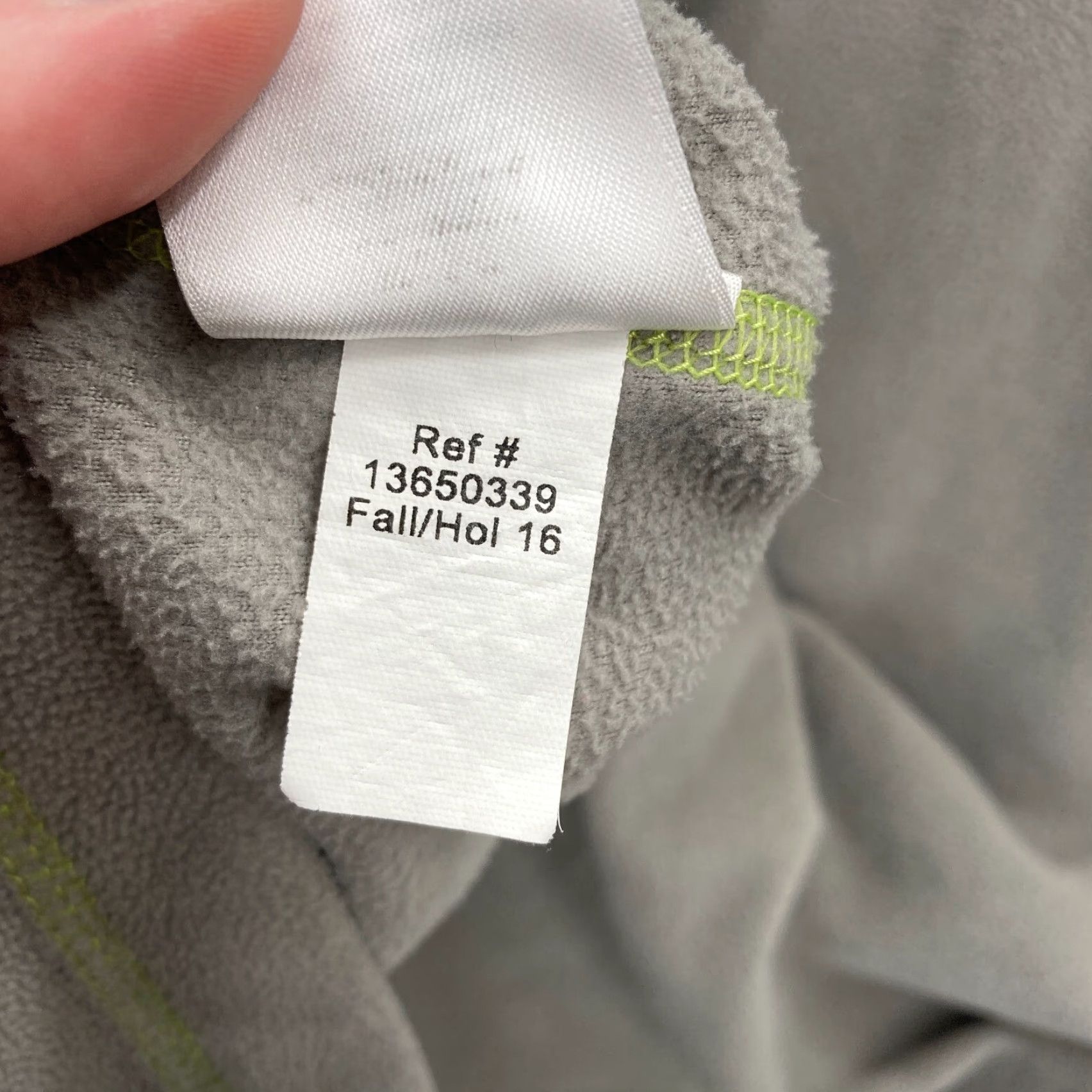 Eddie Bauer Eddie Bauer First Ascent Fleece Sweatshirt Mens XL Tall Gray Quarter Zip Camp Size US XL / EU 56 / 4 - 6 Thumbnail