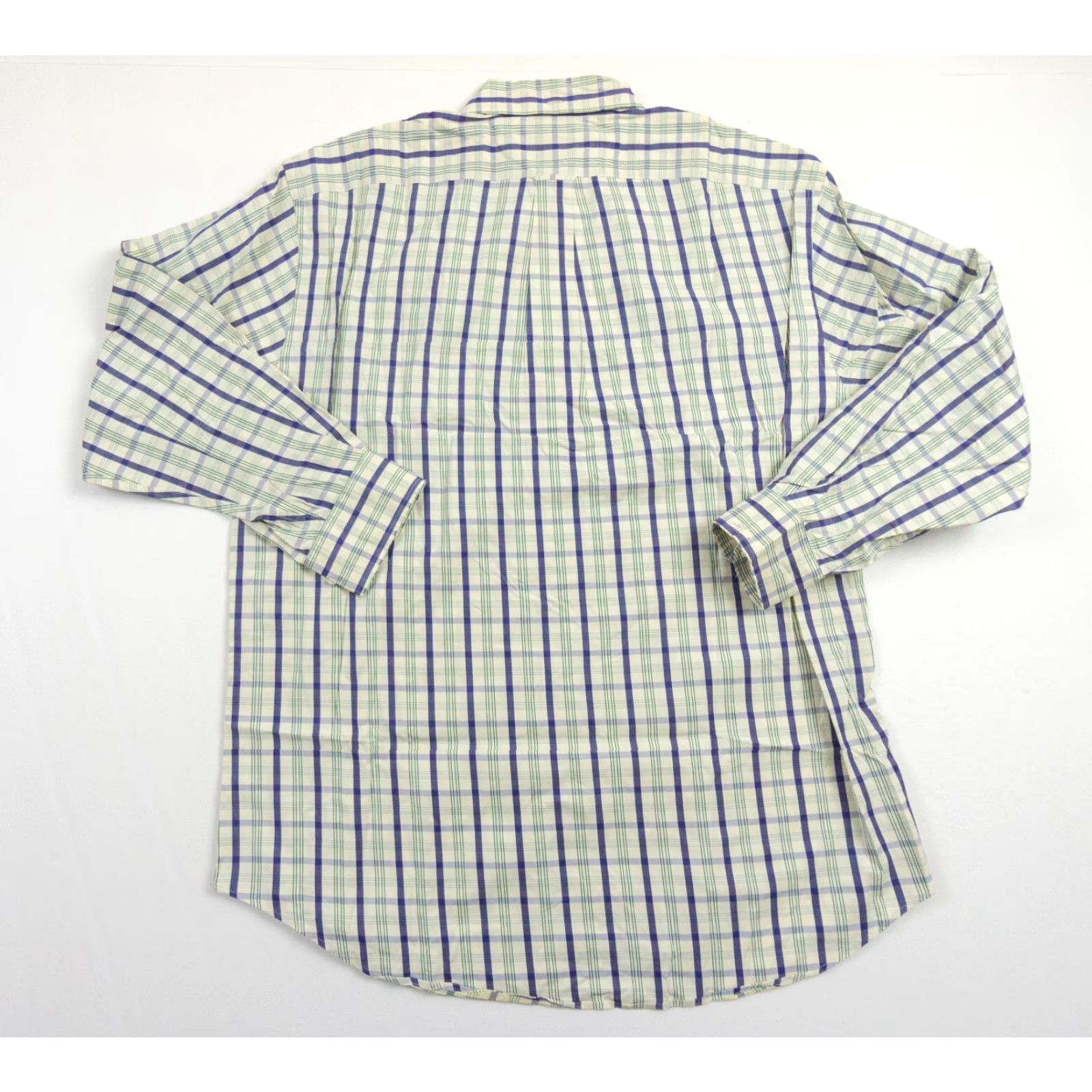 Faconnable VINTAGE Façonnable Button-Up Shirt Mens Small Yellow Checkered Long Sleeve Preppy Size US S / EU 44-46 / 1 - 7 Thumbnail