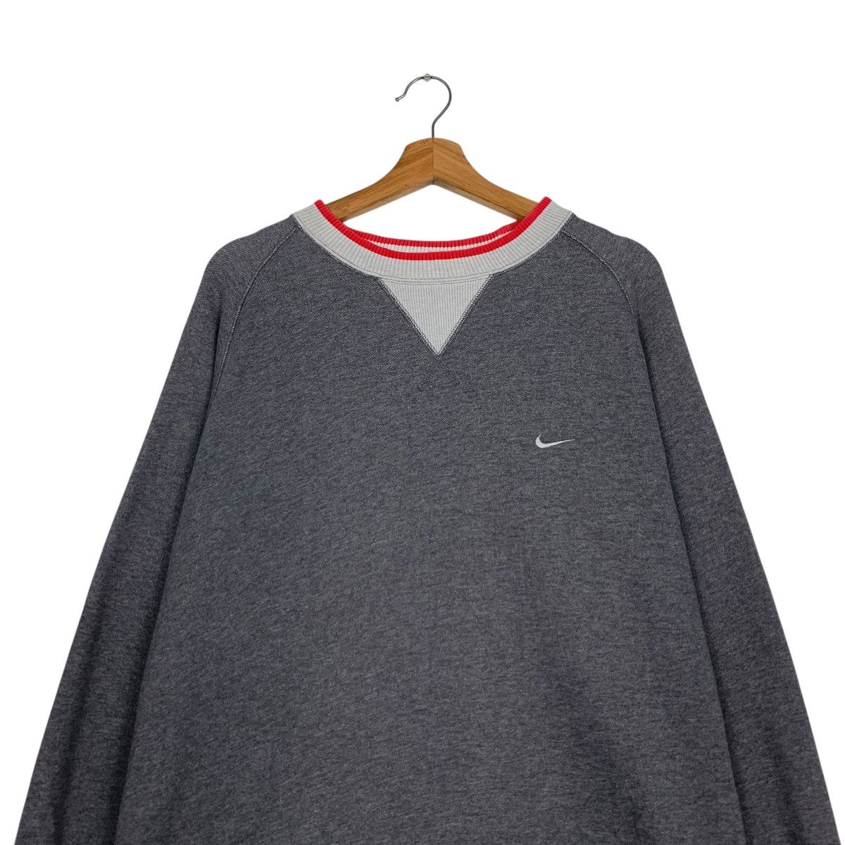 Nike NIKE Embroidery Small Logo Crewneck Sweatshirt #2199-C97 Size US L / EU 52-54 / 3 - 2 Thumbnail