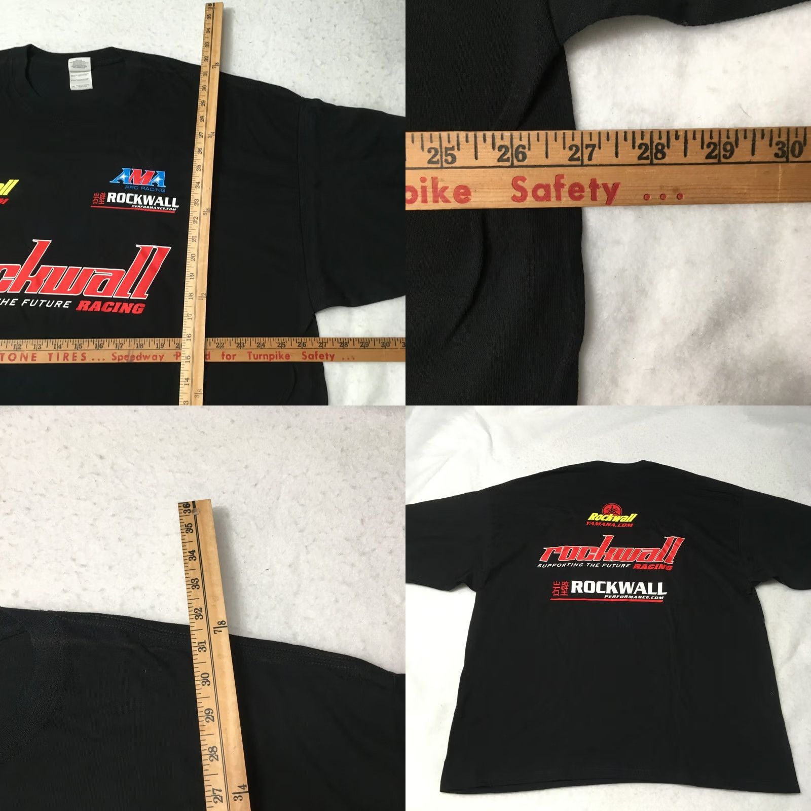 Gildan Gildan Rockwall Winston Pro Series Motorcycle AMA Made in USA Medium Shirt Adult 3XL Black Graphic Tee 80s Motorcycle Mens Size US XXL / EU 58 / 5 - 8 Thumbnail