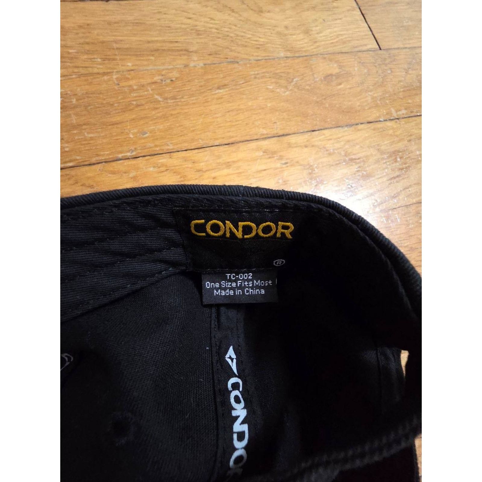 Other Condor Black Military Tactical Adjustable Hat A001288 Size 26 - 5 Thumbnail