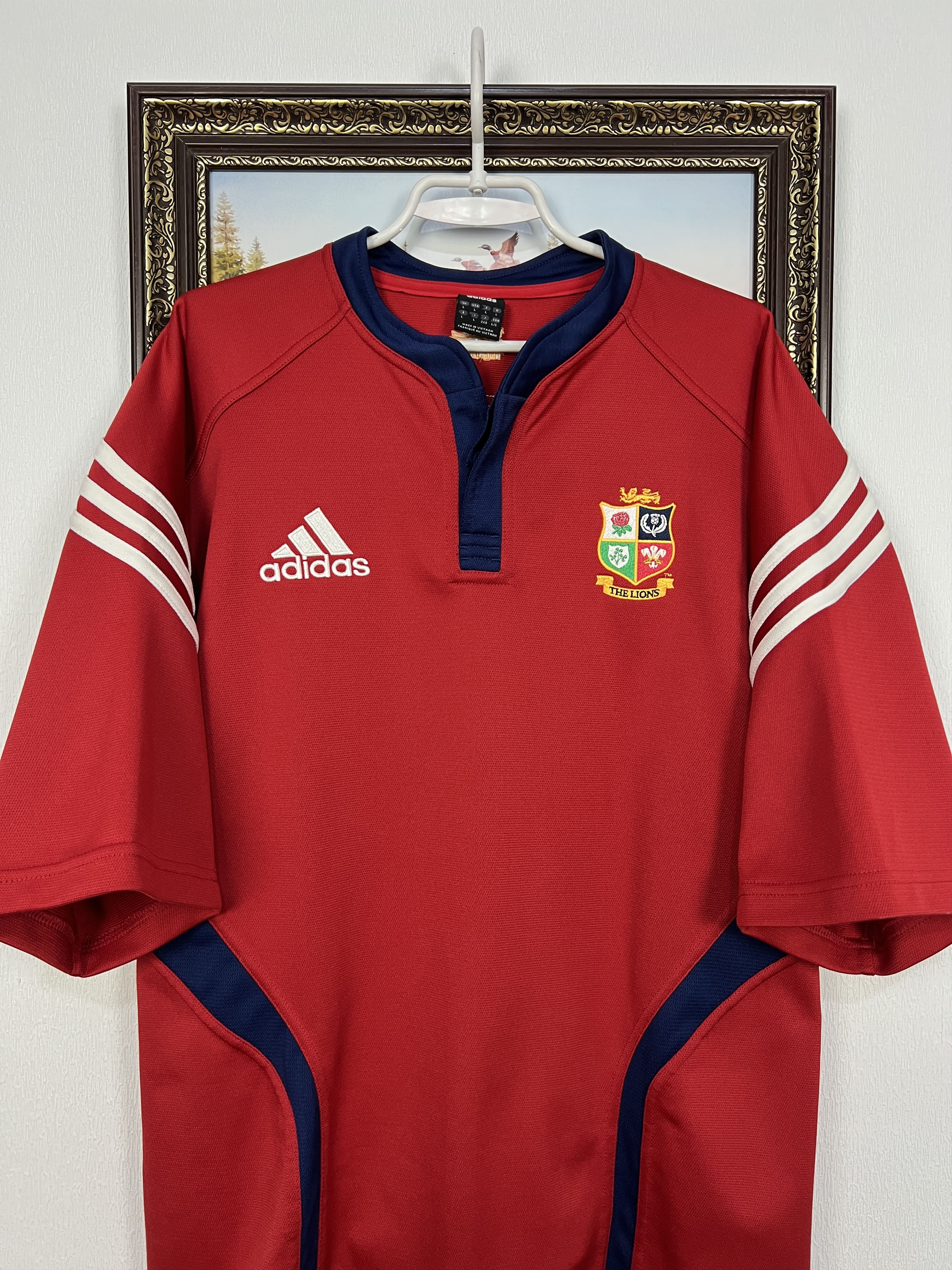 Adidas Vintage Adidas 2005 British and Irish Lions Rugby Jersey Size US L / EU 52-54 / 3 - 2 Thumbnail