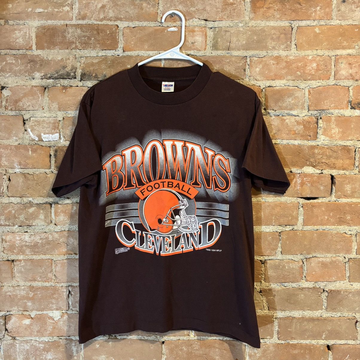 NFL × Vintage $60 Vintage 1994 Cleveland Browns Big Print Tshirt Size US M / EU 48-50 / 2 - 1 Thumbnail