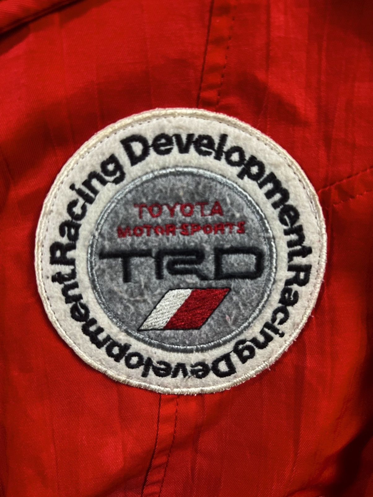 Vintage Vintage 80’s TRD Toyota Racing Development Patch Motorsport Size US M / EU 48-50 / 2 - 4 Thumbnail