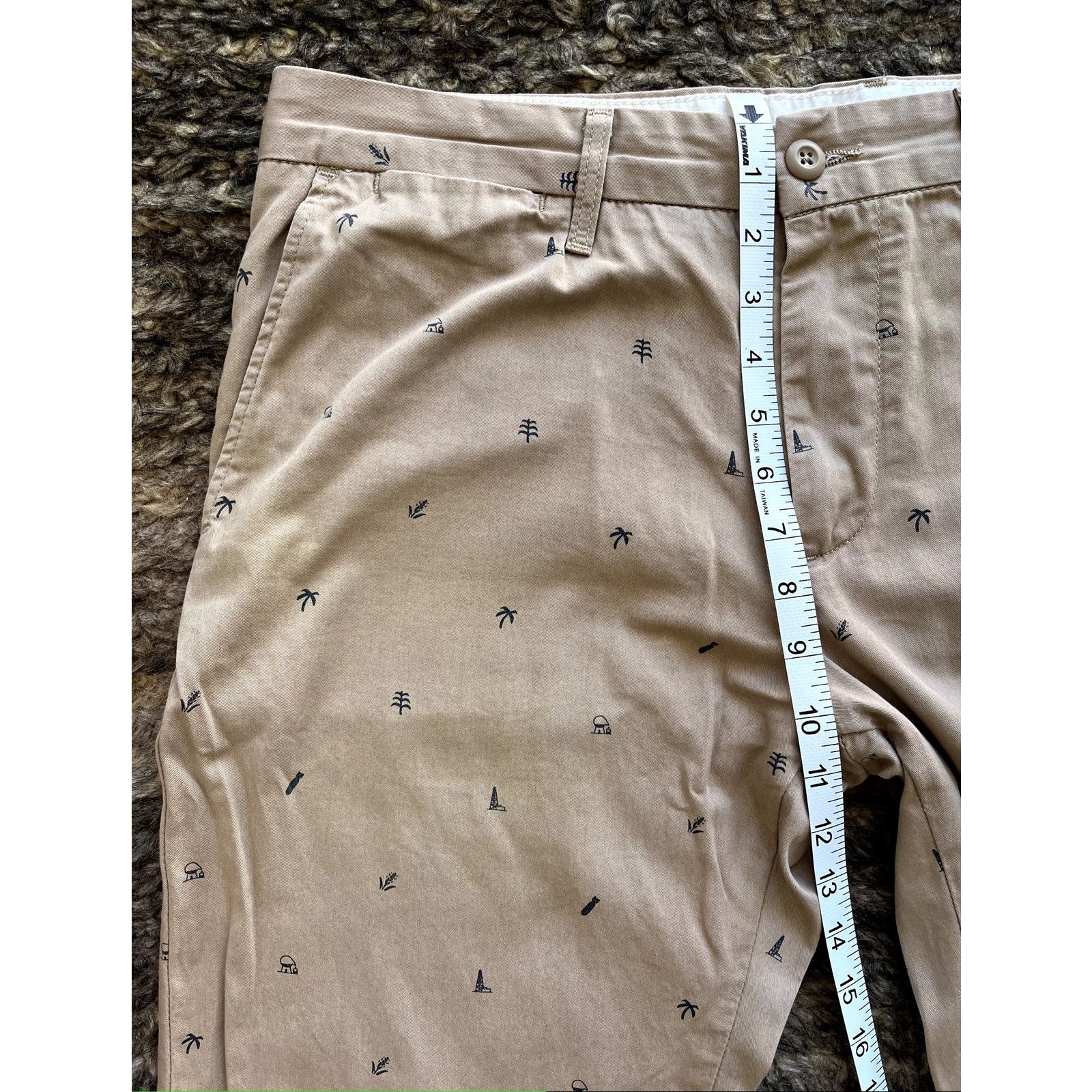 Carhartt Wip Carhartt WIP Chino Khaki with PRINT 32x34 (36x34) Size US 32 / EU 48 - 3 Thumbnail