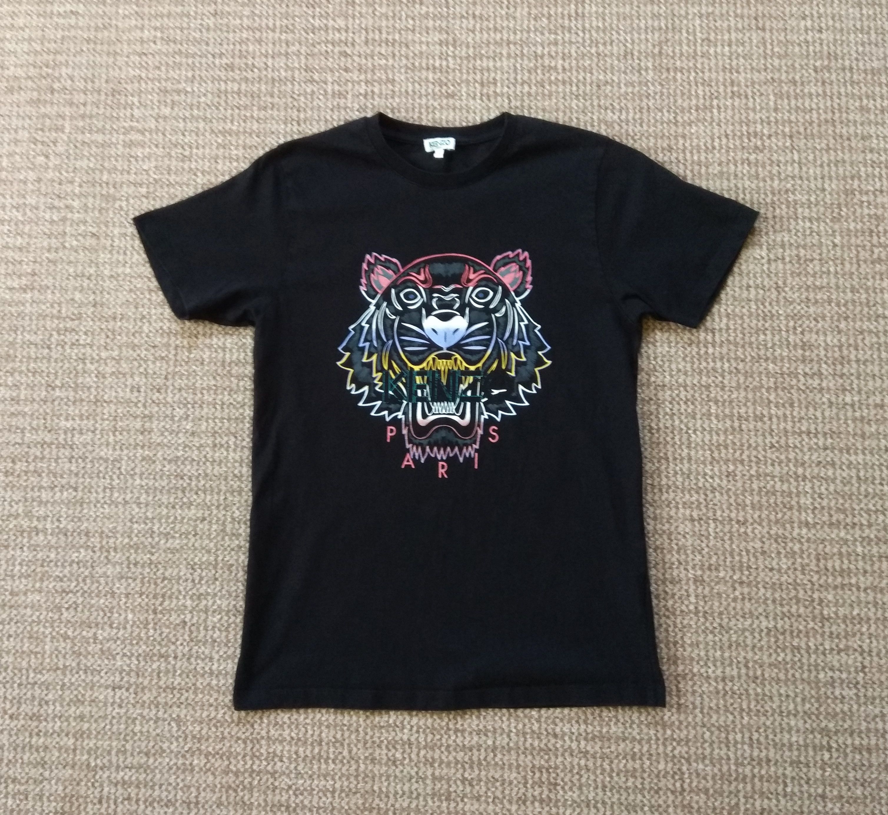 Kenzo Kenzo Multi-Coloured Tiger T-Shirt Tee Short Sleeve Size US S / EU 44-46 / 1 - 9 Thumbnail