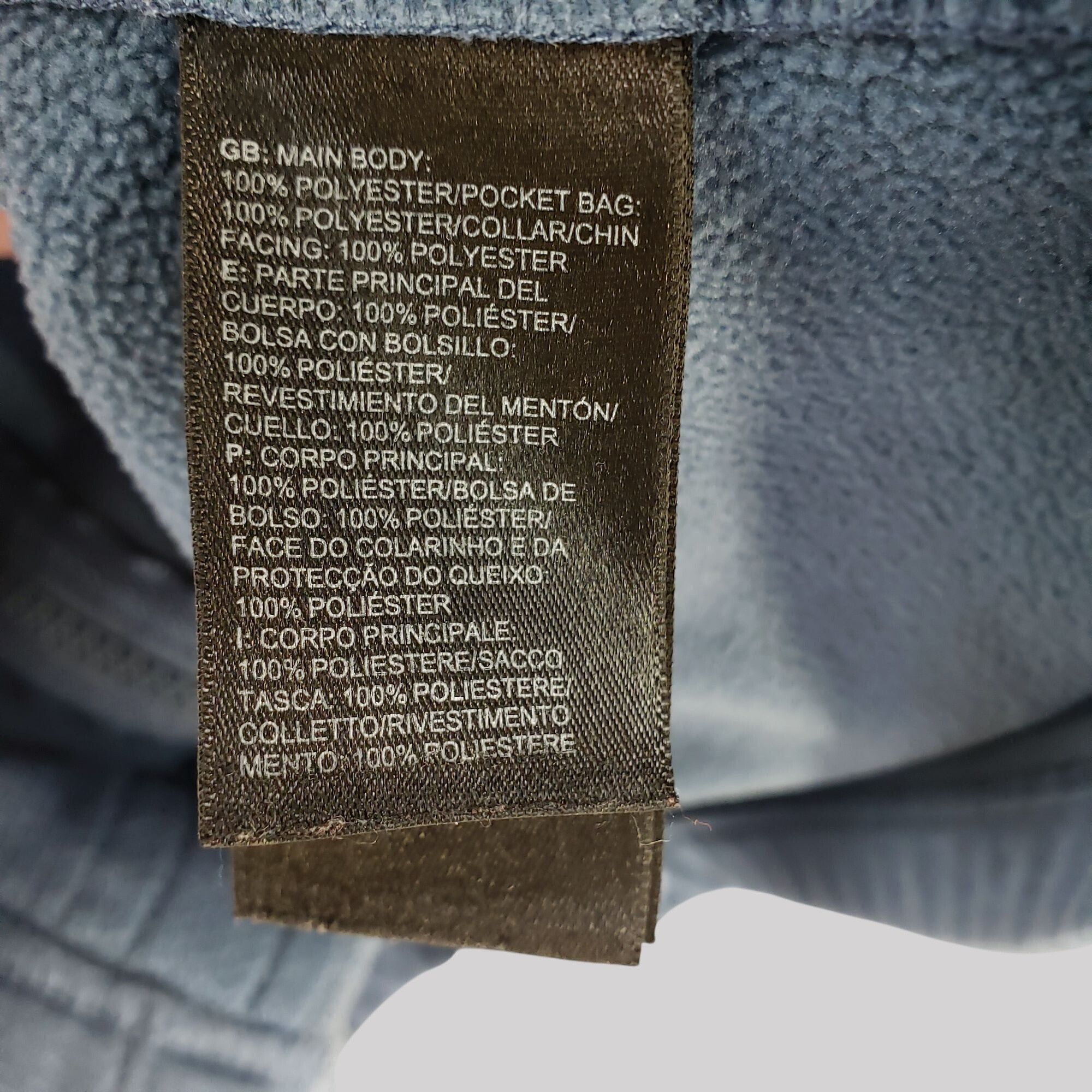 The North Face The North Face Full-Zip Blue Jacket Lightweight Fleece-Lined Size US M / EU 48-50 / 2 - 9 Thumbnail