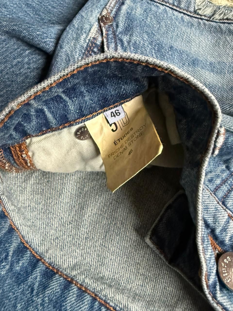 Etudes CC28 Friche Denim Jeans in Blue Size US 30 / EU 46 - 7 Thumbnail
