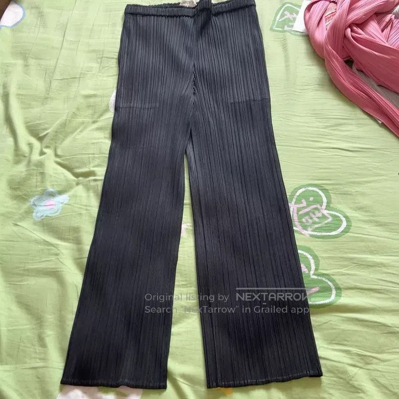 Issey Miyake Issey Miyake size:3 Black Pants Size 31" - 1 Thumbnail