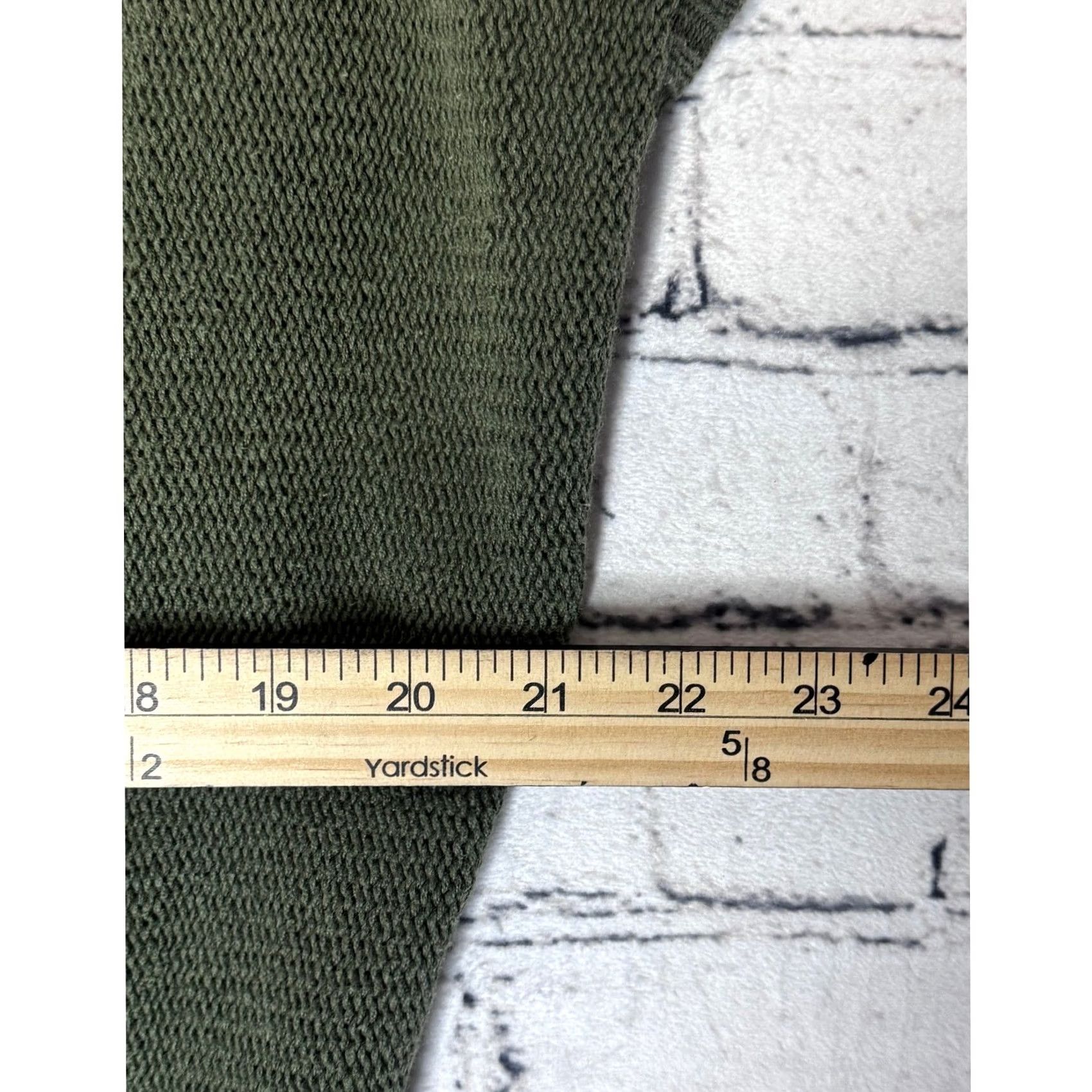 Eddie Bauer Eddie Bauer Olive Green Knit Sleeveless Cardigan Vest Women's M Linen Cotton Green Solid Knit Vest Casual Women M Size M / US 6-8 / IT 42-44 - 4 Thumbnail