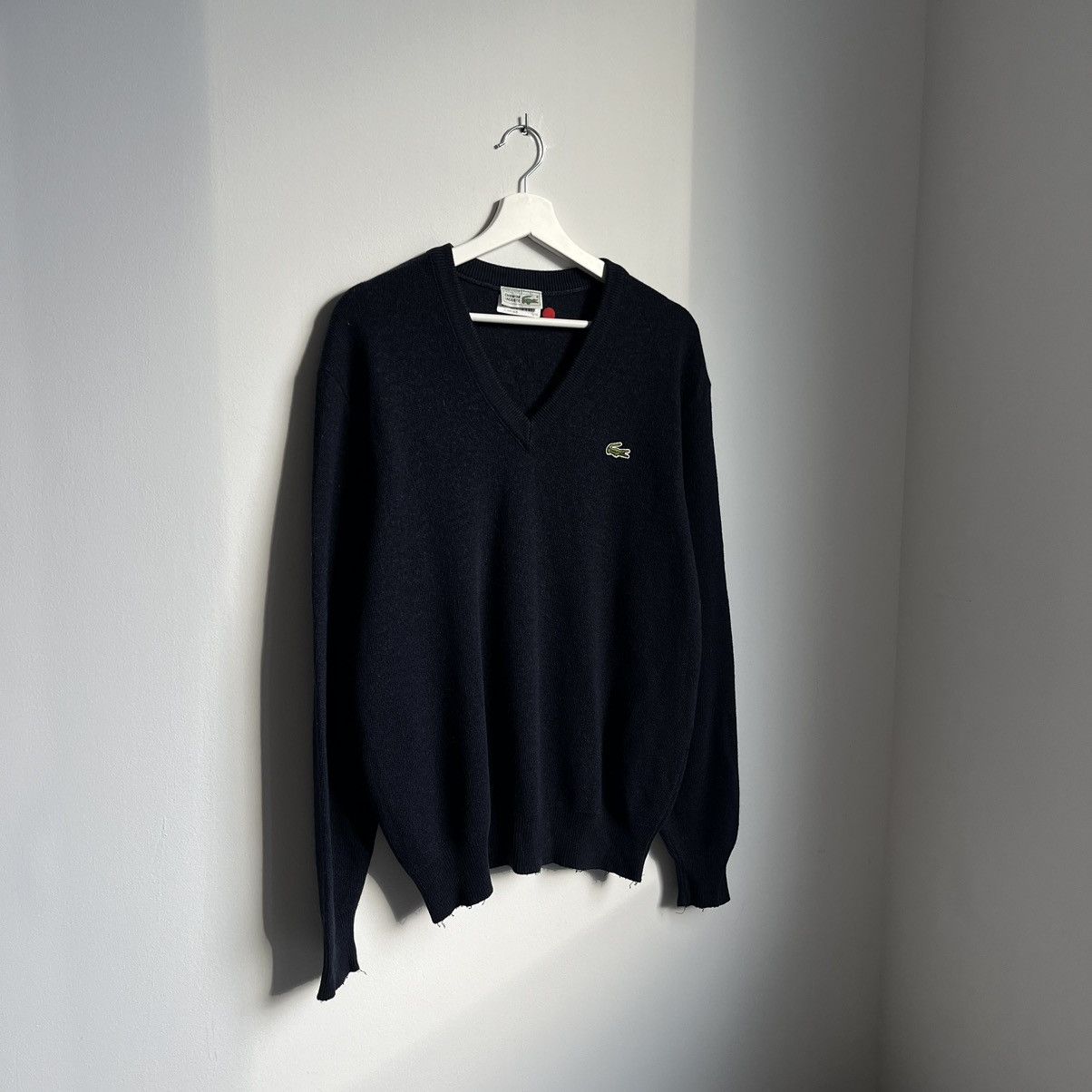 Lacoste Vintage 90s Lacoste Sweater Size 6 Size US L / EU 52-54 / 3 - 1 Thumbnail