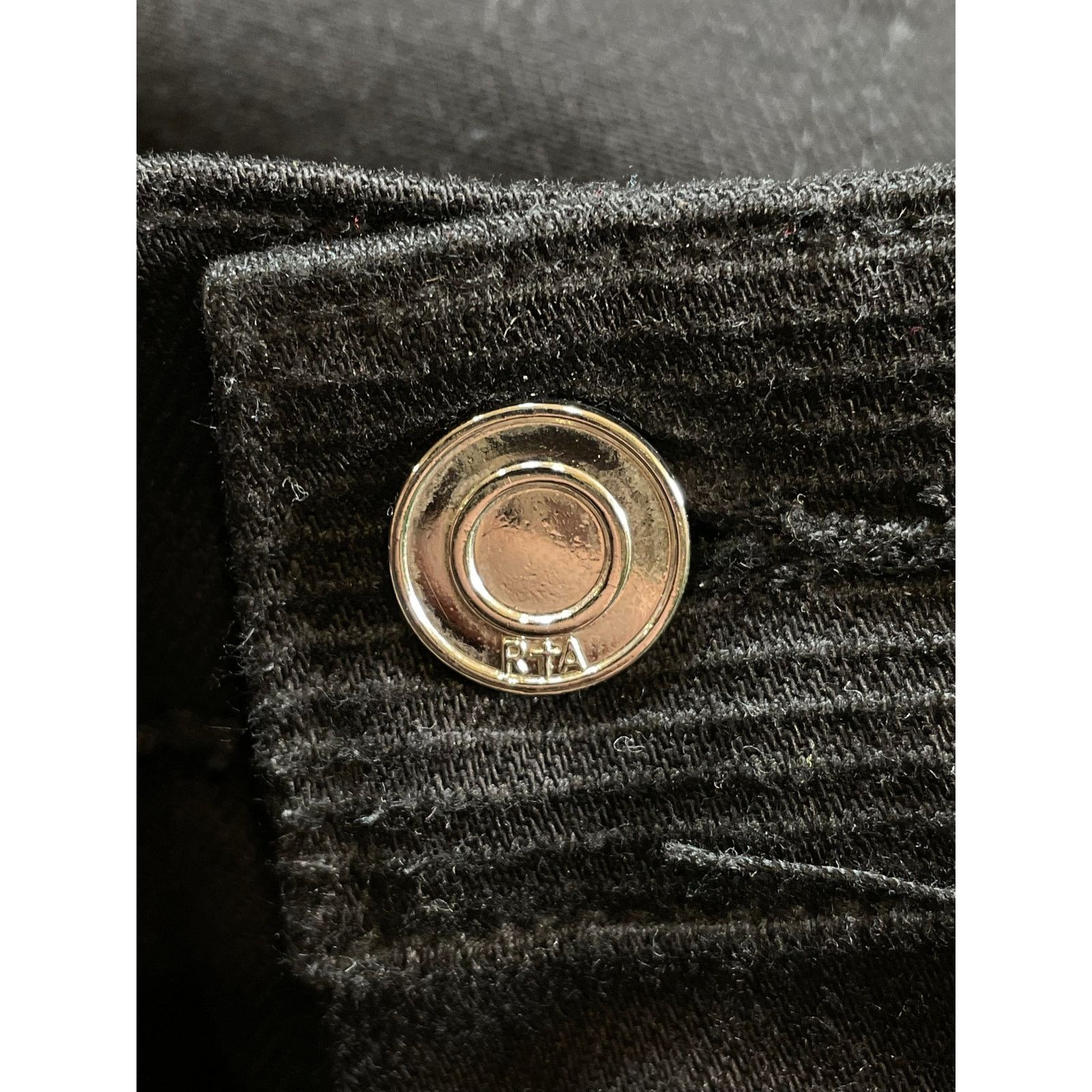 Rta RTA Metal Black Jeans Size US 36 / EU 52 - 3 Thumbnail