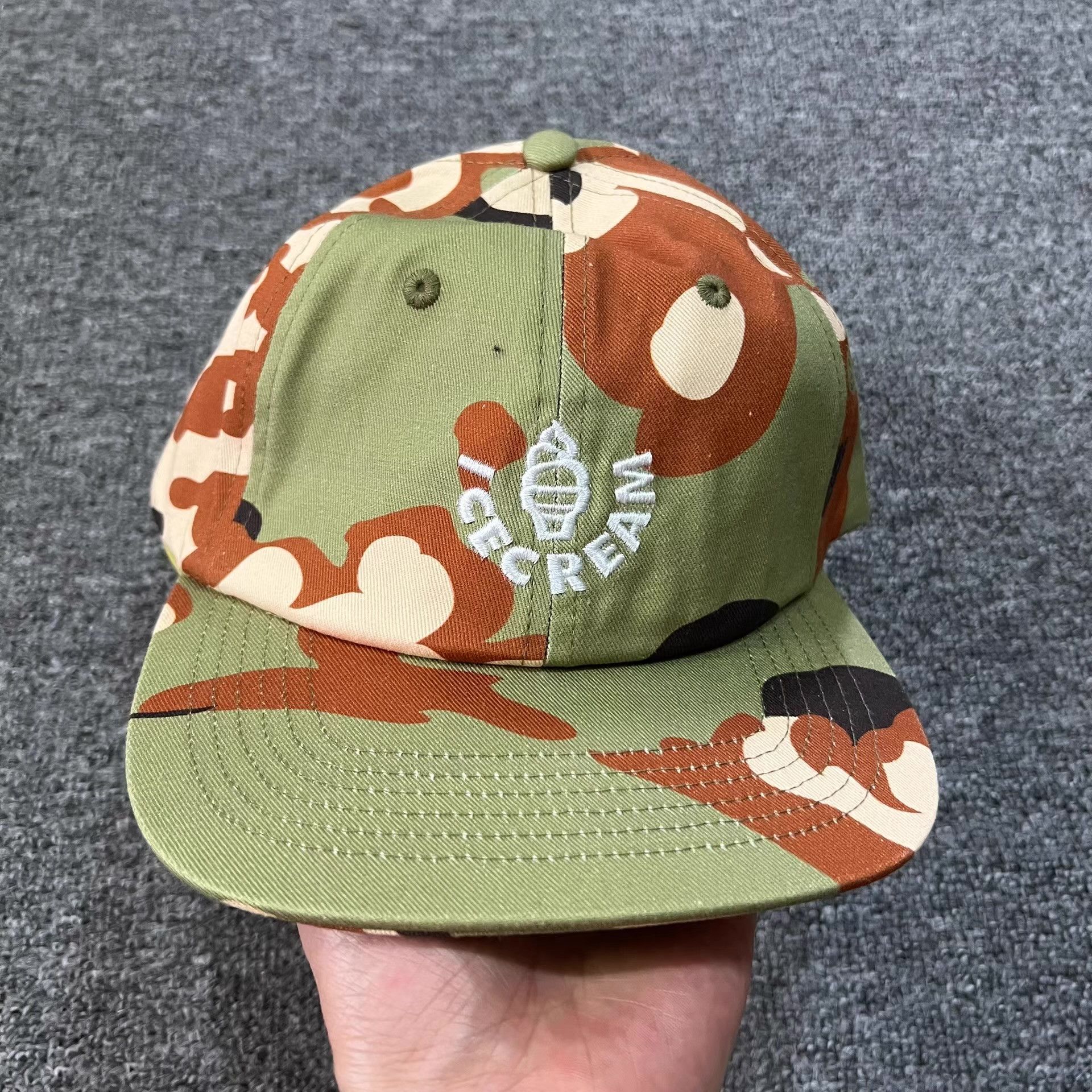 Billionaire Boys Club BBC ICECREAM Embroidered IceCream Baseball Cap & Sun Hat Q7 Size ONE SIZE - 1 Thumbnail