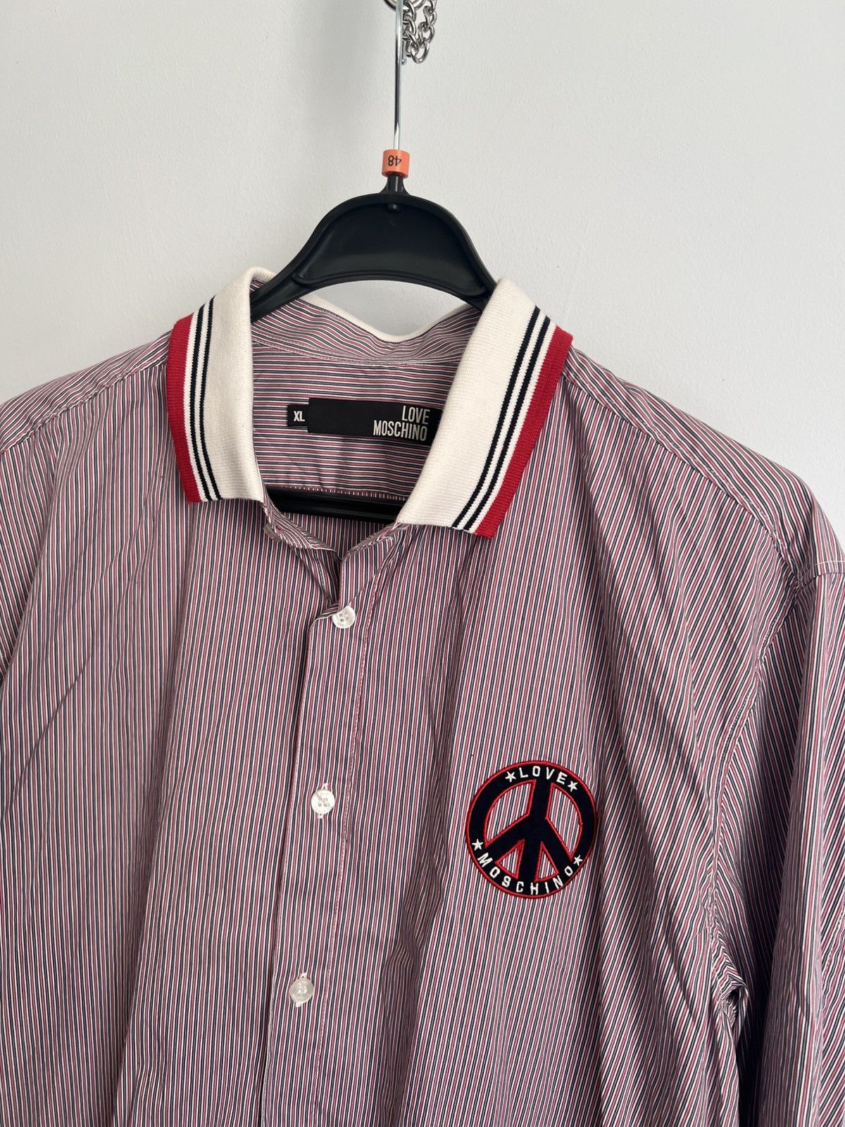 Moschino Moschino shirt Size US XL / EU 56 / 4 - 2 Thumbnail
