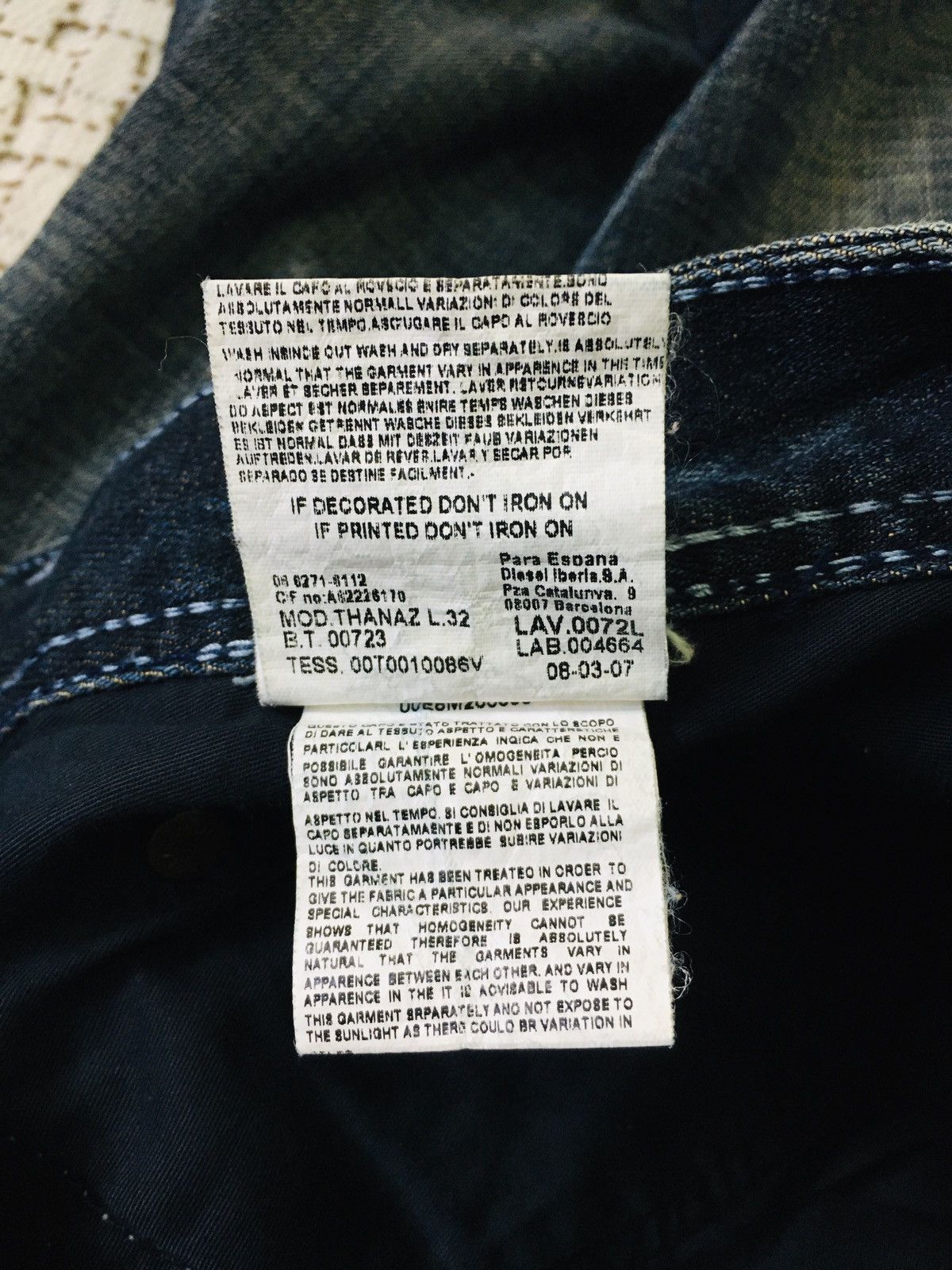 Diesel Diesel Tuscan Verve Flare Jeans (17) Size US 31 - 13 Thumbnail