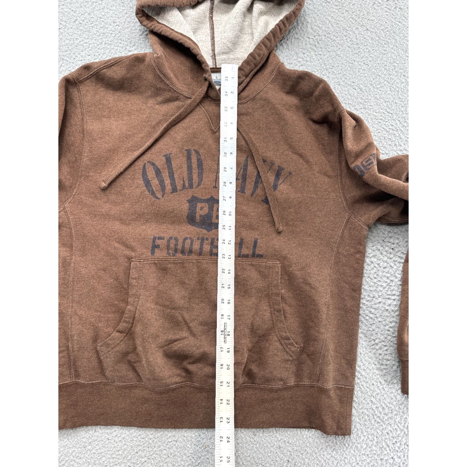 Old Navy VINTAGE Old Navy PE Football Hoodie Sweatshirt Men’s Size S Brown Cotton Knit Logo Hoodie 80s 90s Men Size US S / EU 44-46 / 1 - 7 Thumbnail