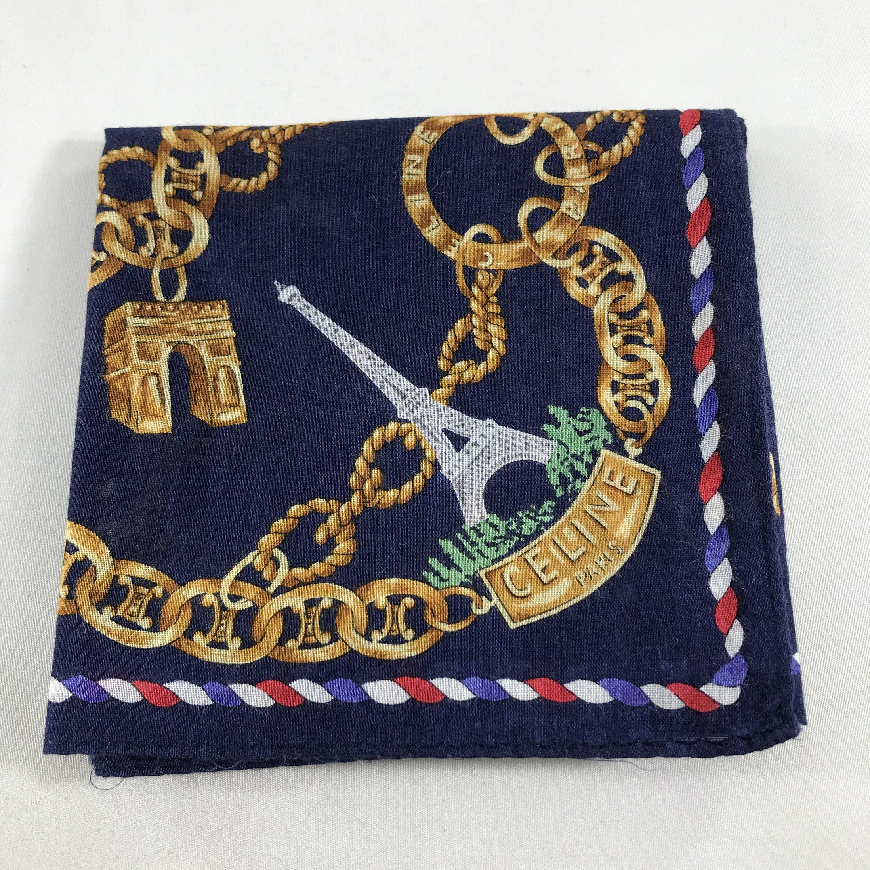 Celine Celine Handkerchief Neckerchief Bandana H81 Size ONE SIZE - 5 Thumbnail